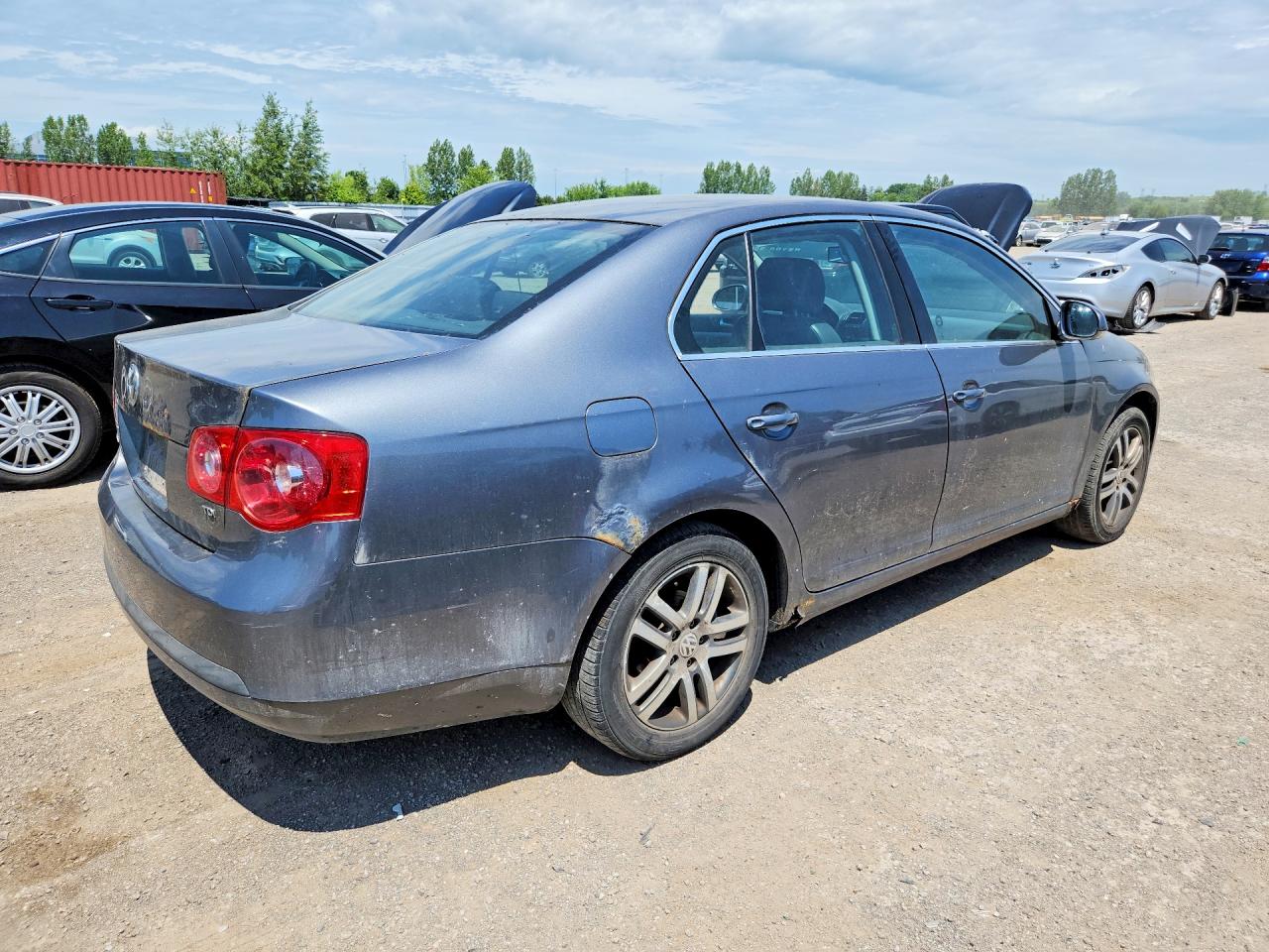 2006 Volkswagen Jetta Tdi Leather Gray vin: 3VWDT31K66M820533