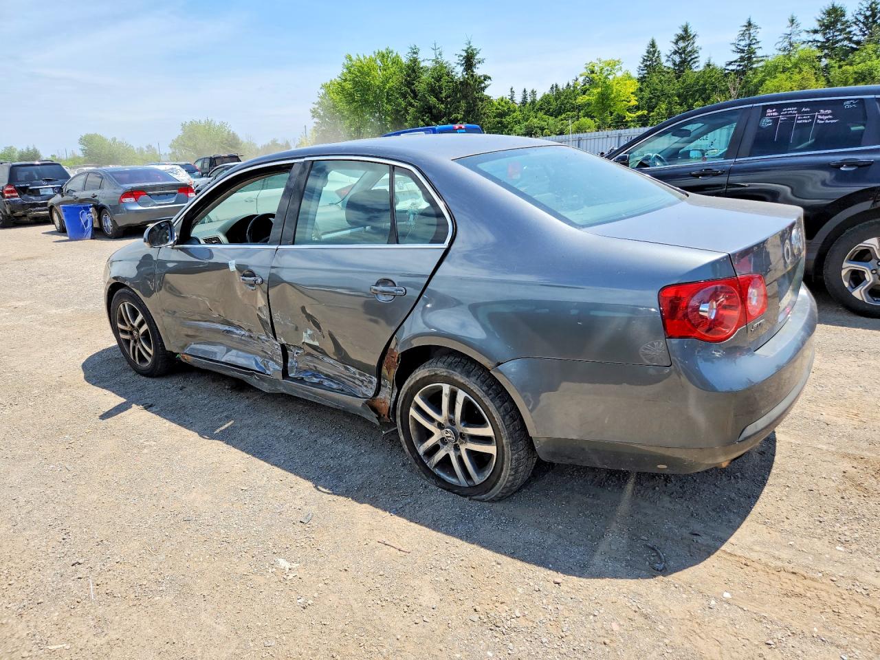 2006 Volkswagen Jetta Tdi Leather Gray vin: 3VWDT31K66M820533