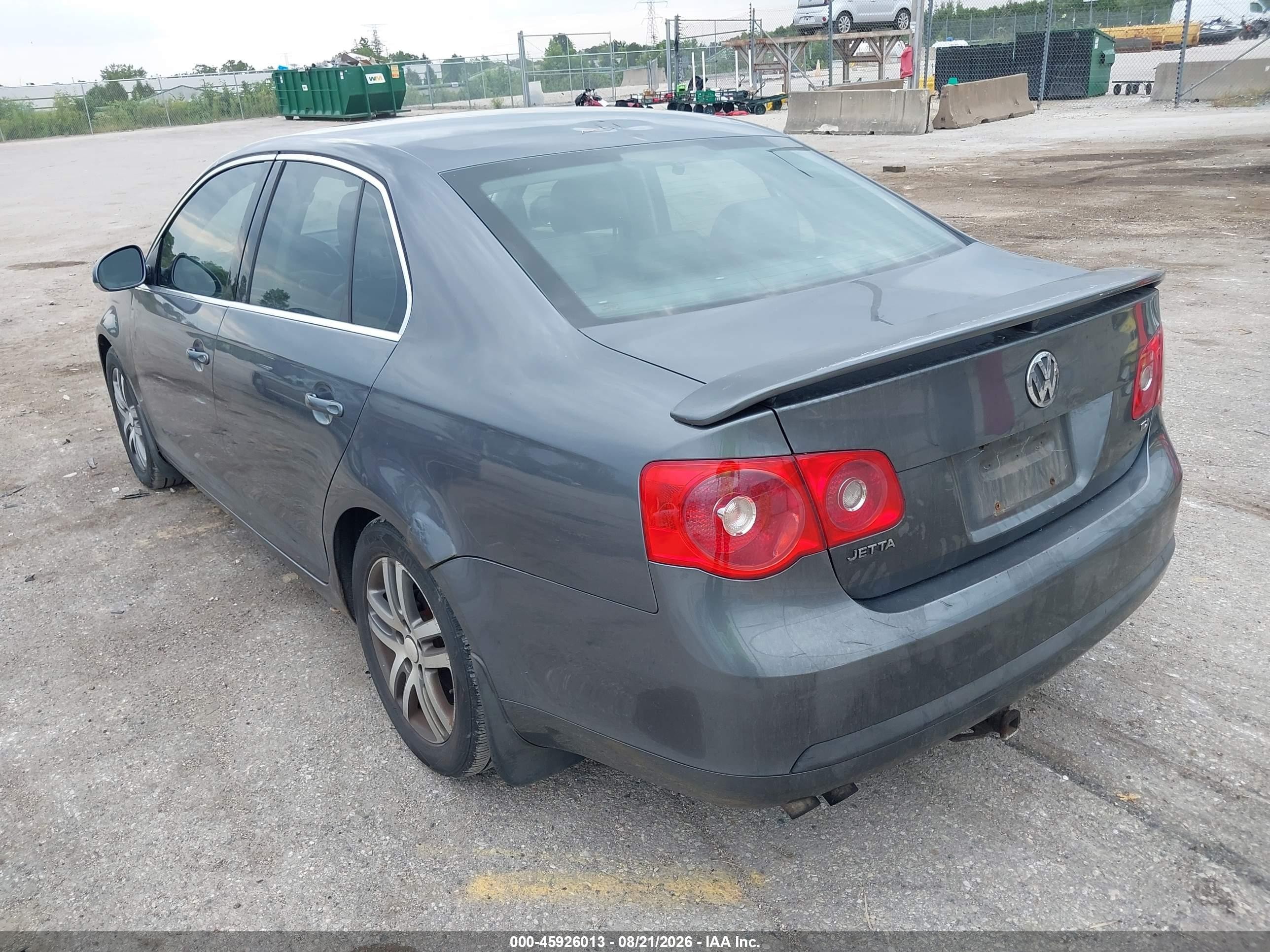 2006 Volkswagen Jetta Tdi Gray vin: 3VWDT71K76M836697