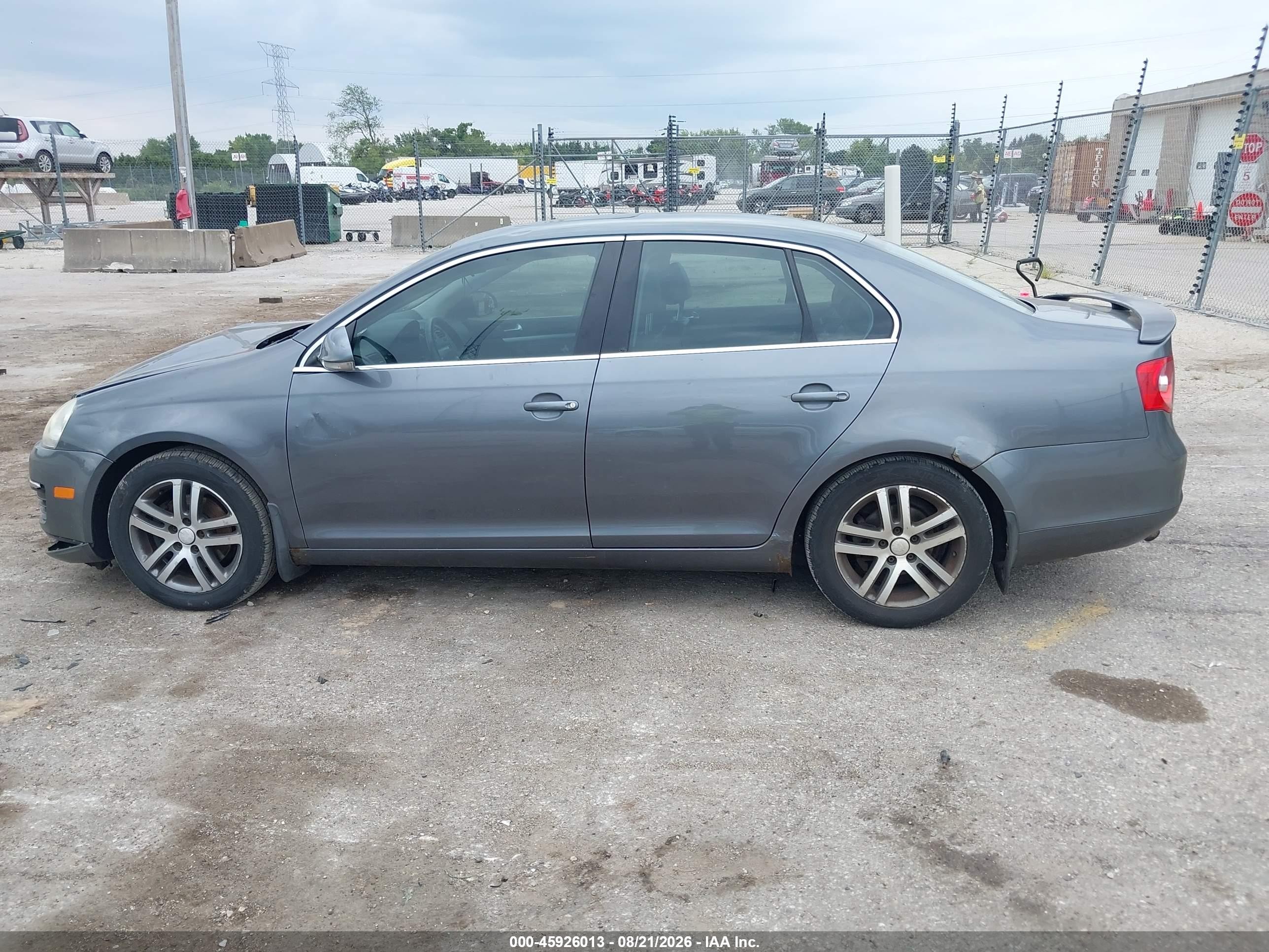 2006 Volkswagen Jetta Tdi Gray vin: 3VWDT71K76M836697