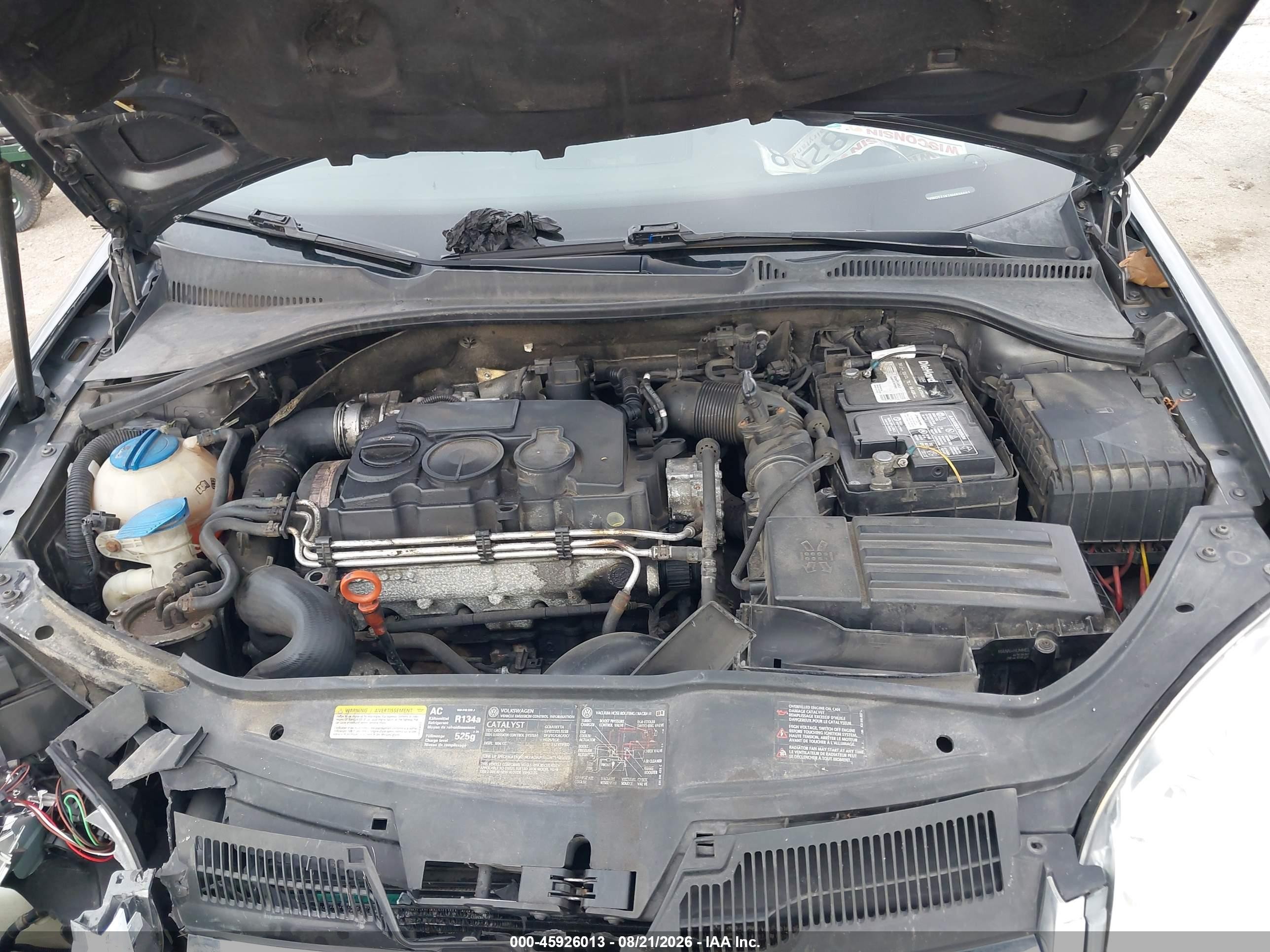 2006 Volkswagen Jetta Tdi Gray vin: 3VWDT71K76M836697