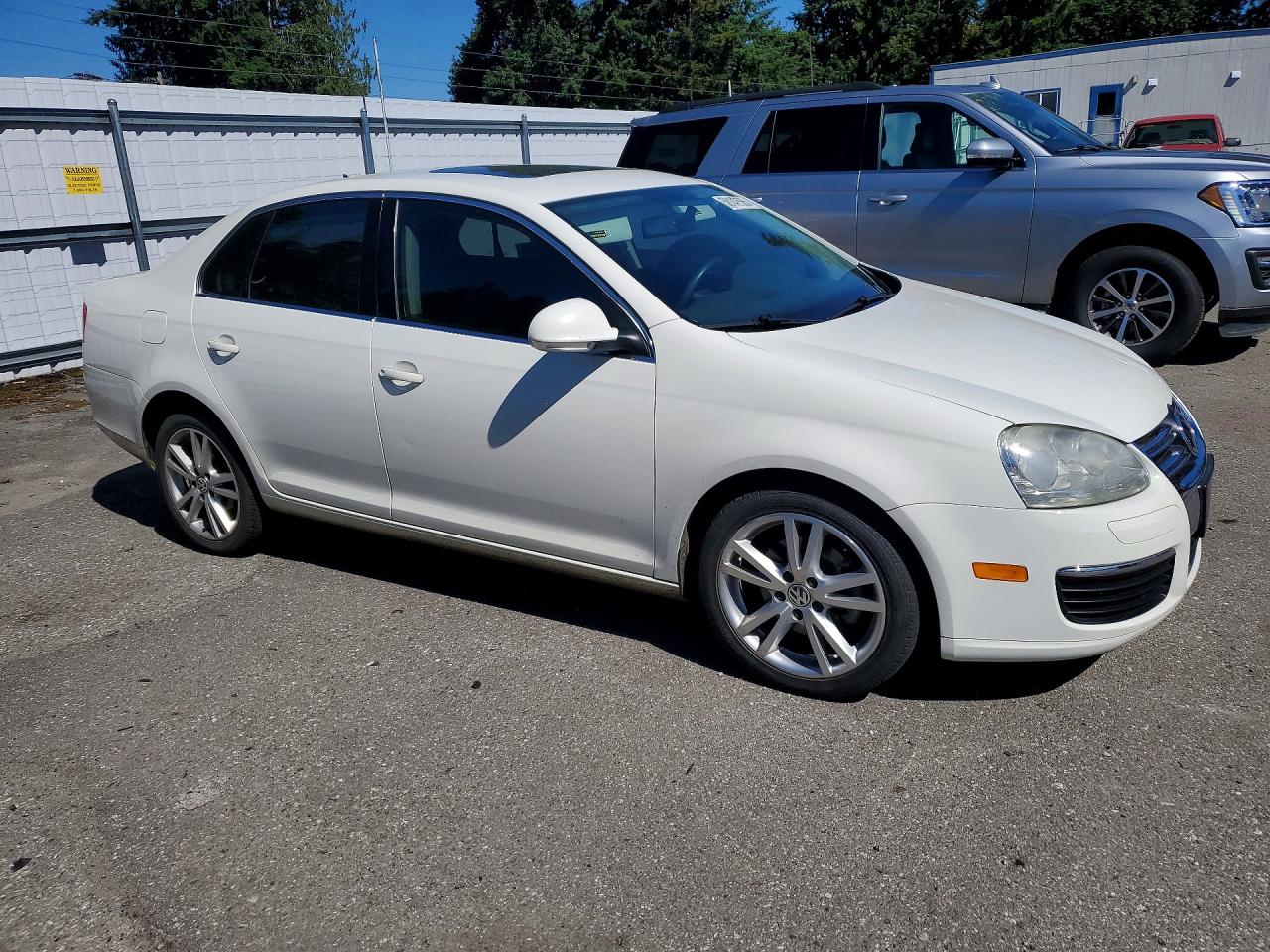 2006 Volkswagen Jetta Tdi Option Package 2 White vin: 3VWDT71KX6M661510