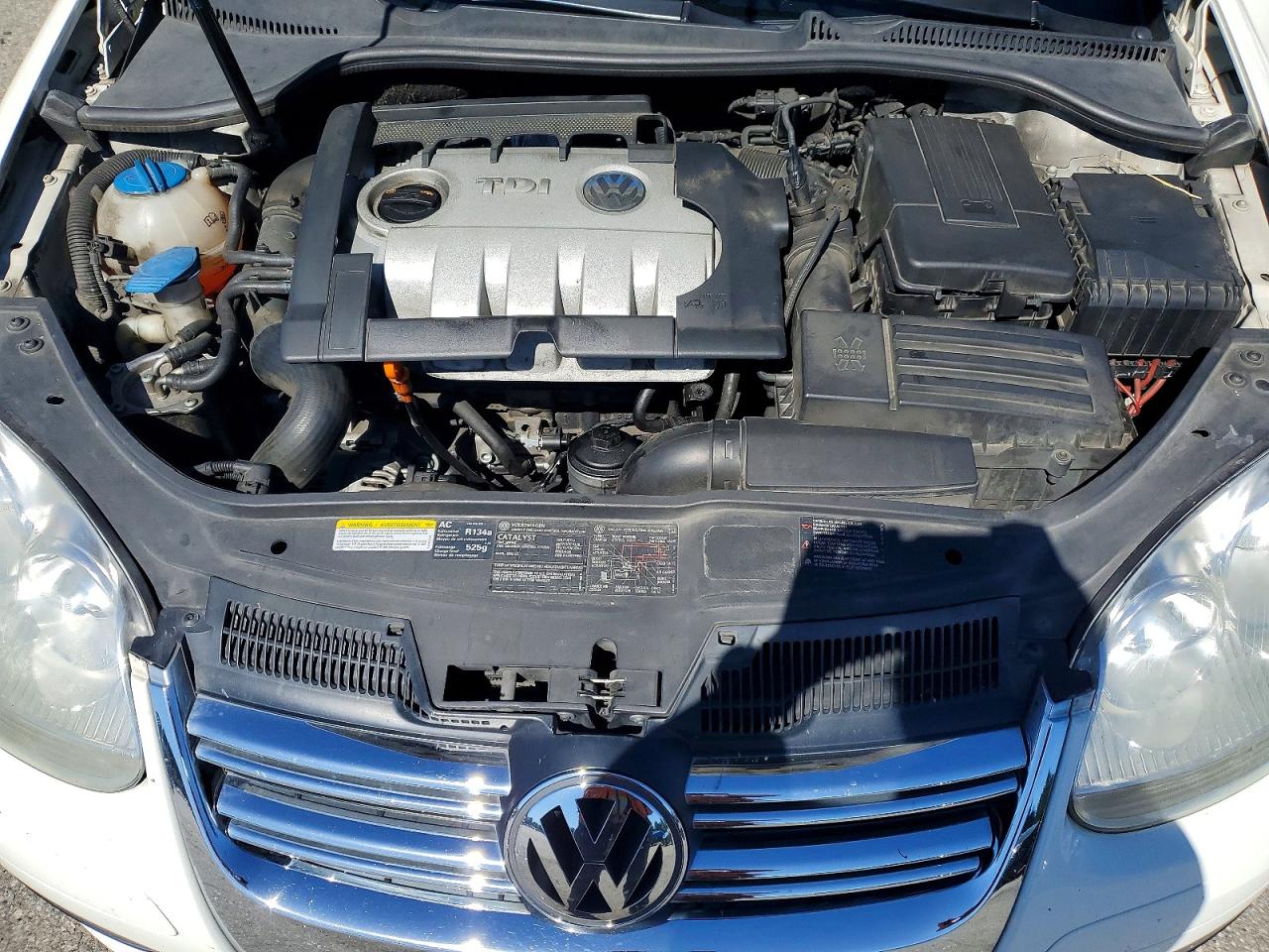 2006 Volkswagen Jetta Tdi Option Package 2 White vin: 3VWDT71KX6M661510