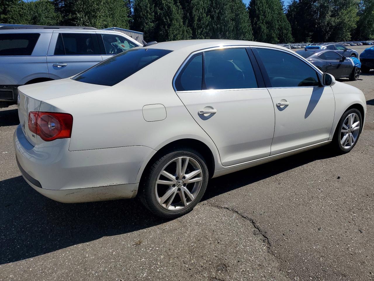 2006 Volkswagen Jetta Tdi Option Package 2 White vin: 3VWDT71KX6M661510