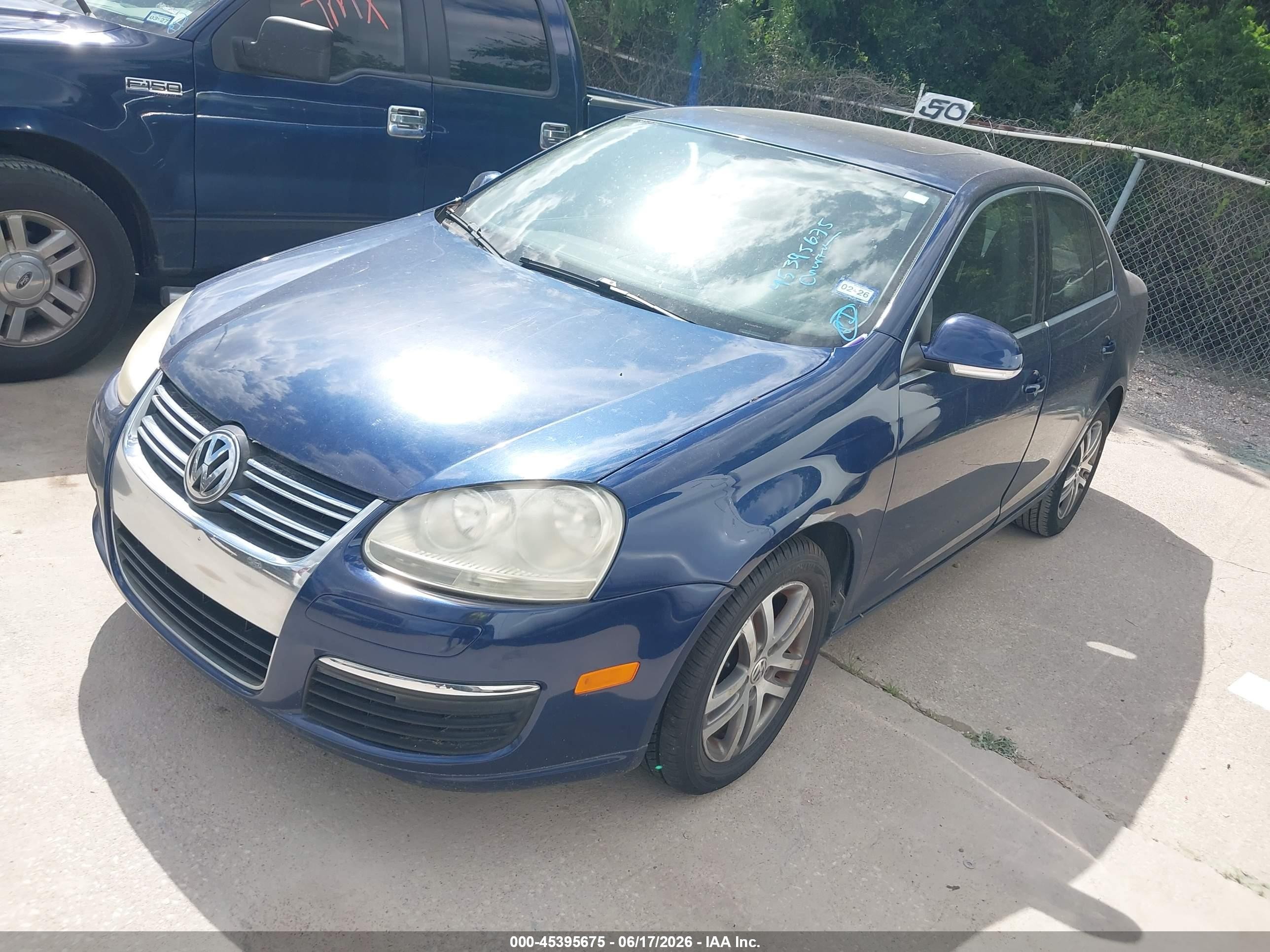 2006 Volkswagen Jetta Tdi Blue vin: 3VWDT71KX6M751742