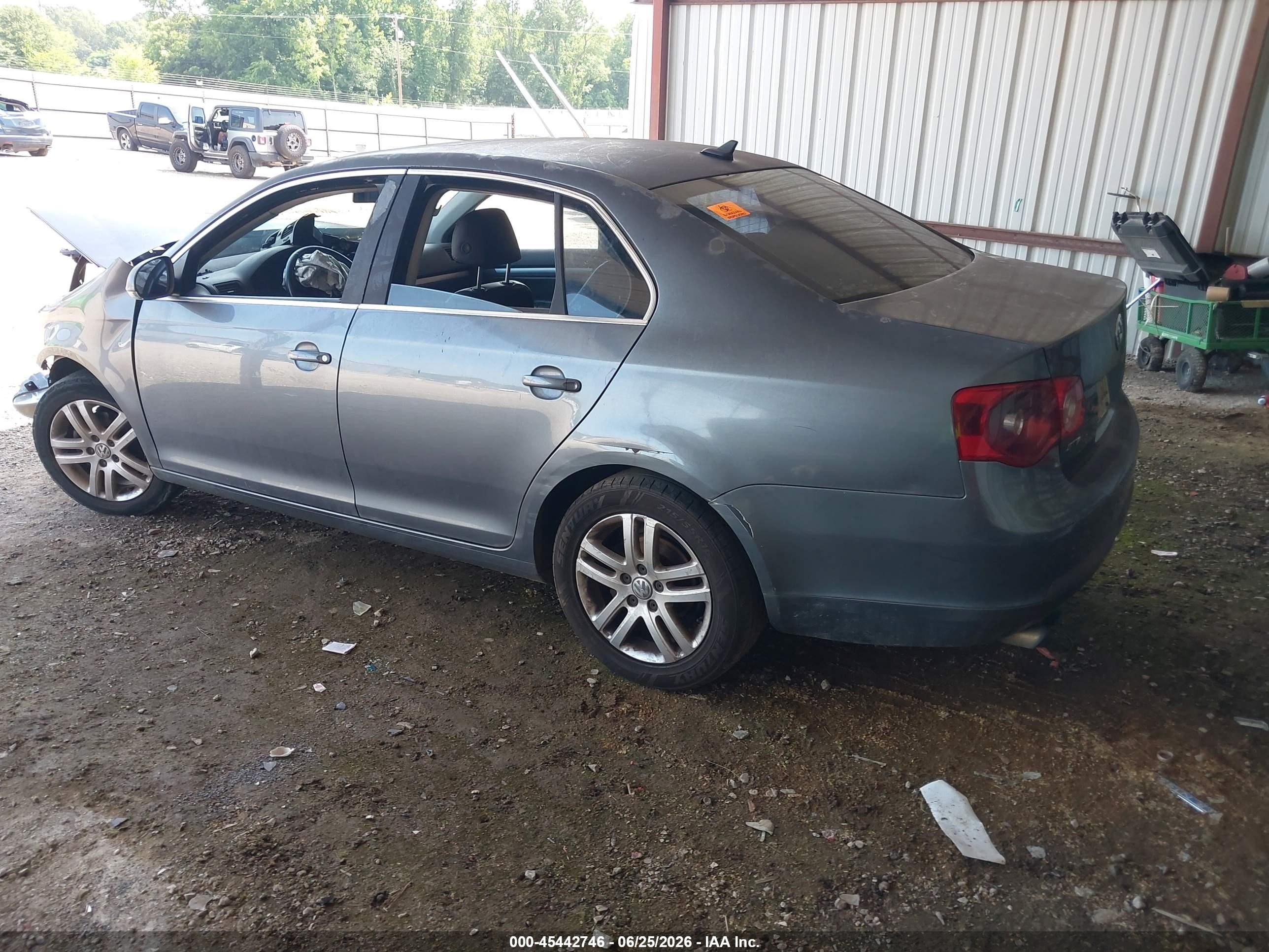 2006 Volkswagen Jetta Tdi Gray vin: 3VWDT81K46M026000