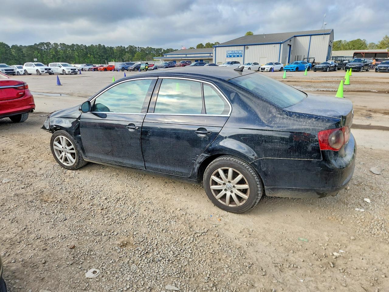 2006 Volkswagen Jetta Black vin: 3VWDT81K56M801601