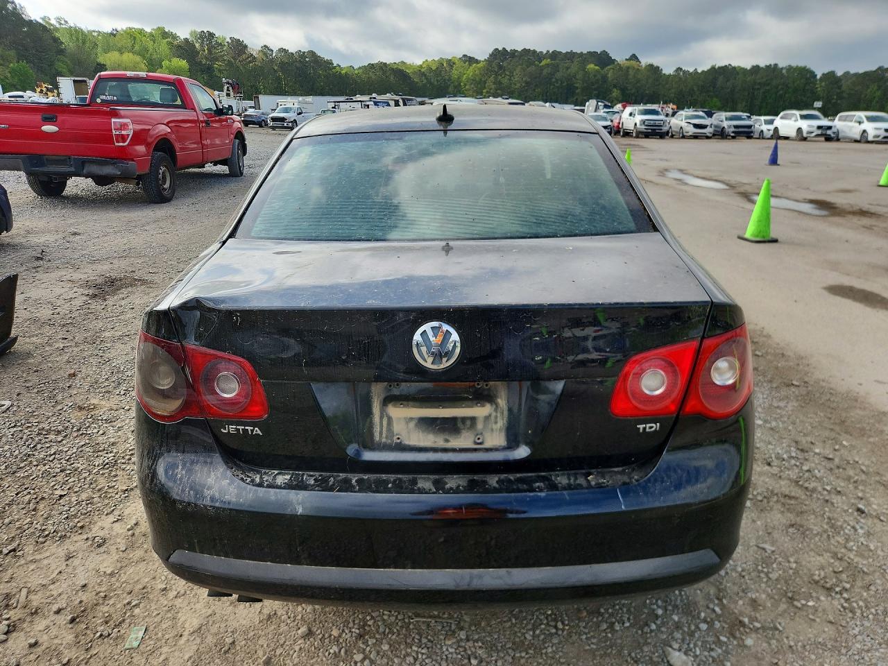 2006 Volkswagen Jetta Black vin: 3VWDT81K56M801601