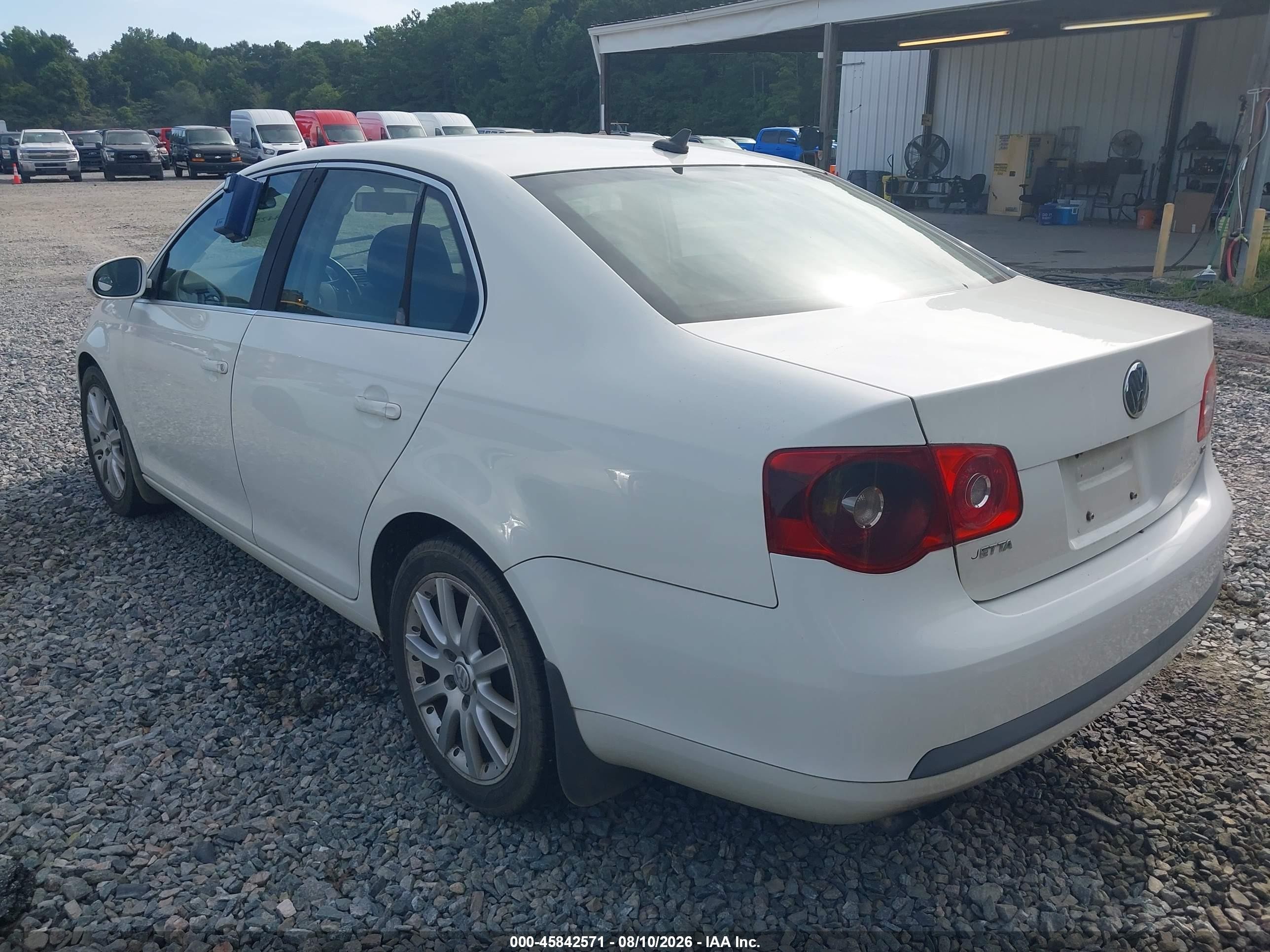 2006 Volkswagen Jetta Tdi Белый vin: 3VWDT81K86M017770