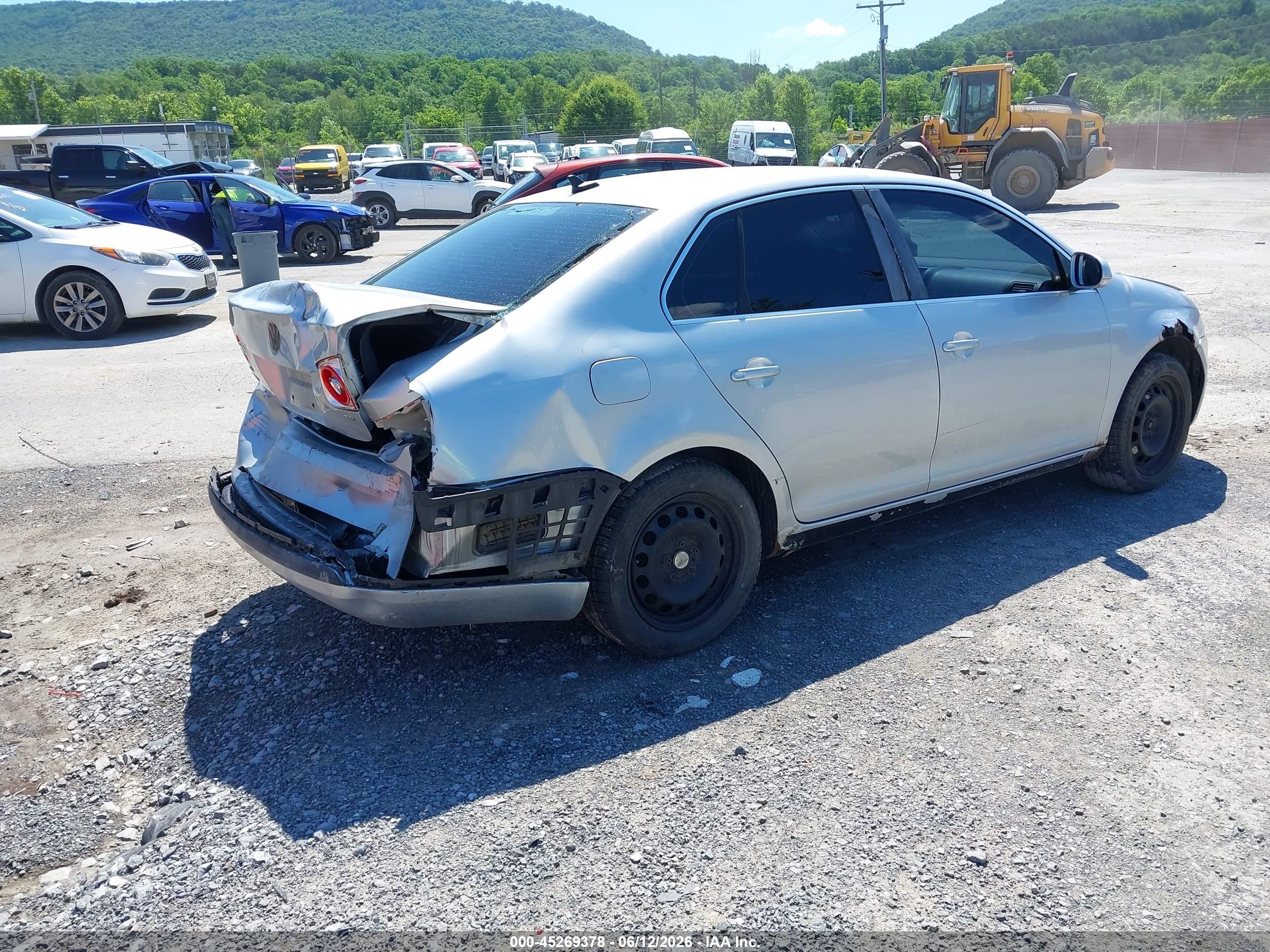 2006 Volkswagen Jetta Tdi Silver vin: 3VWDT81K96M027983