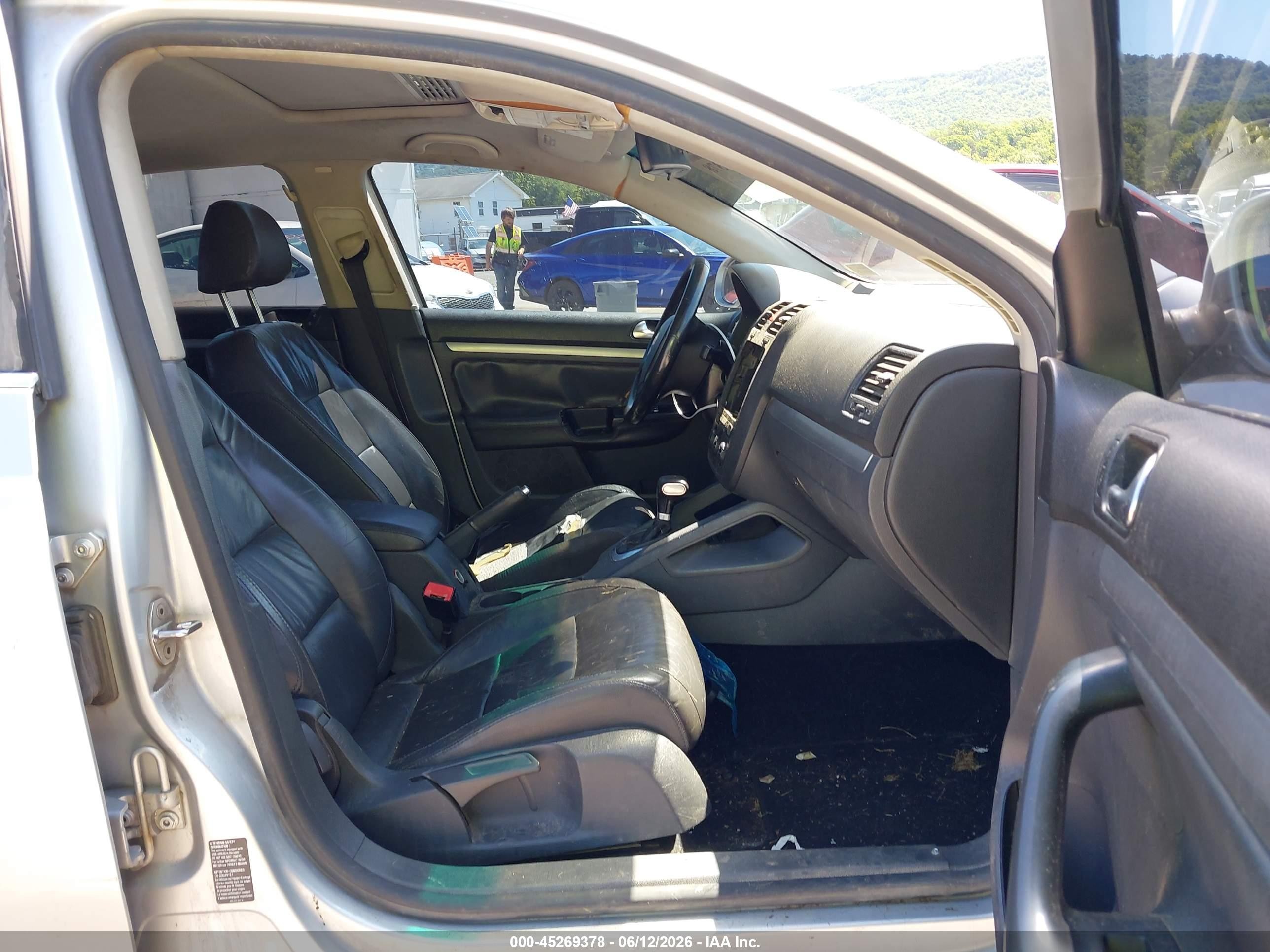 2006 Volkswagen Jetta Tdi Silver vin: 3VWDT81K96M027983
