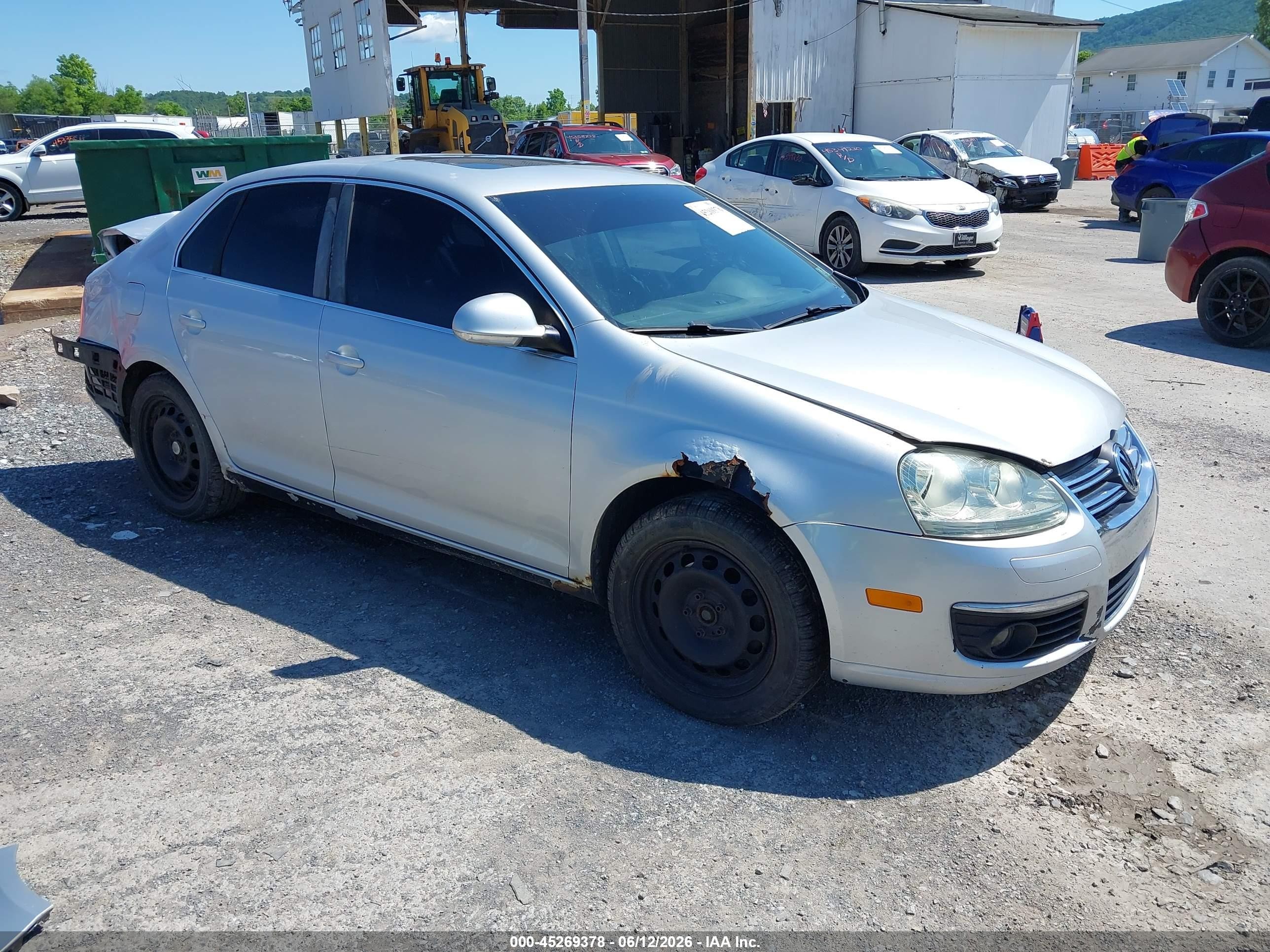 2006 Volkswagen Jetta Tdi Silver vin: 3VWDT81K96M027983