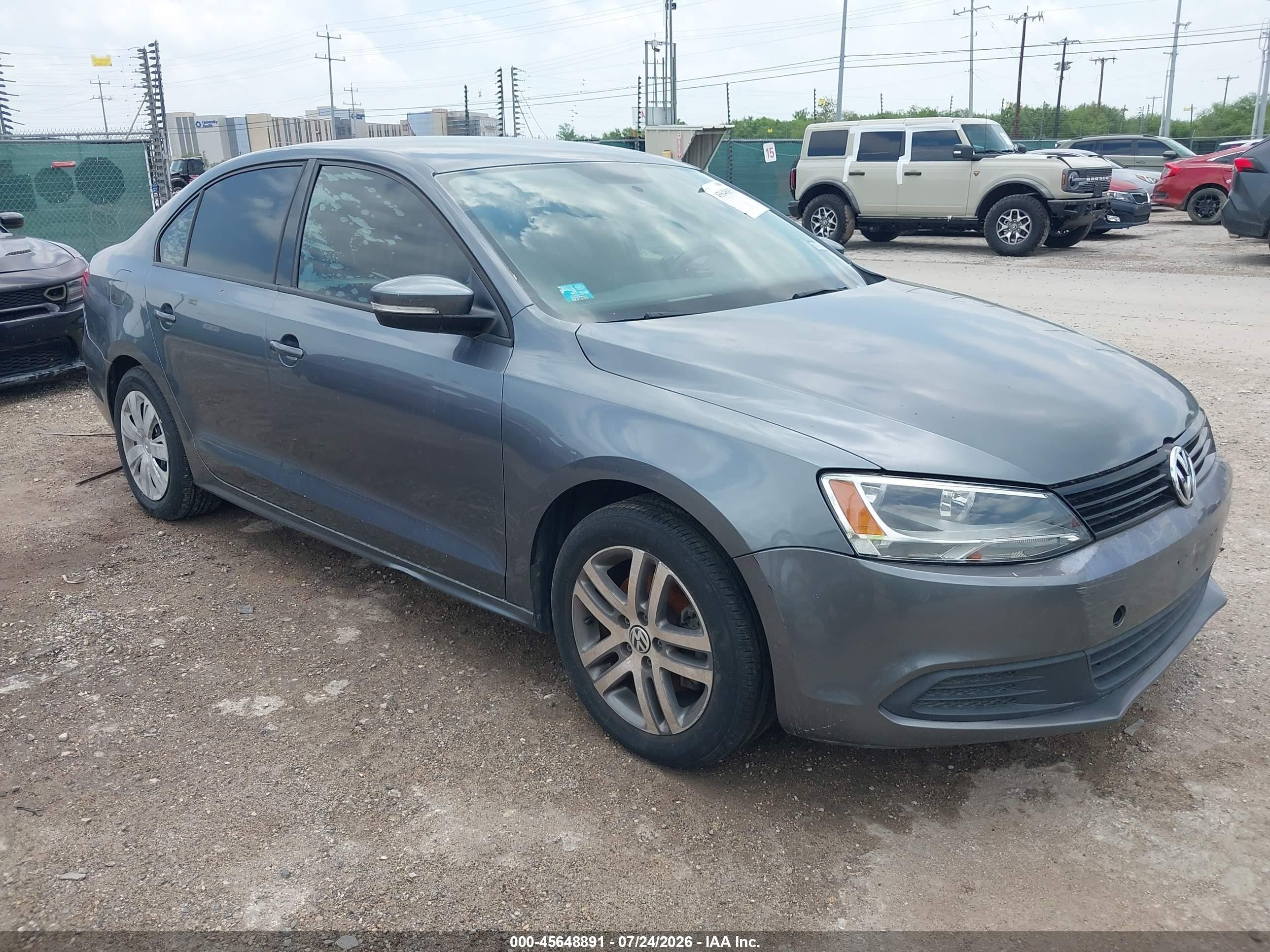 2011 Volkswagen Jetta 2.5l Se Silver vin: 3VWDX7AJ0BM320963
