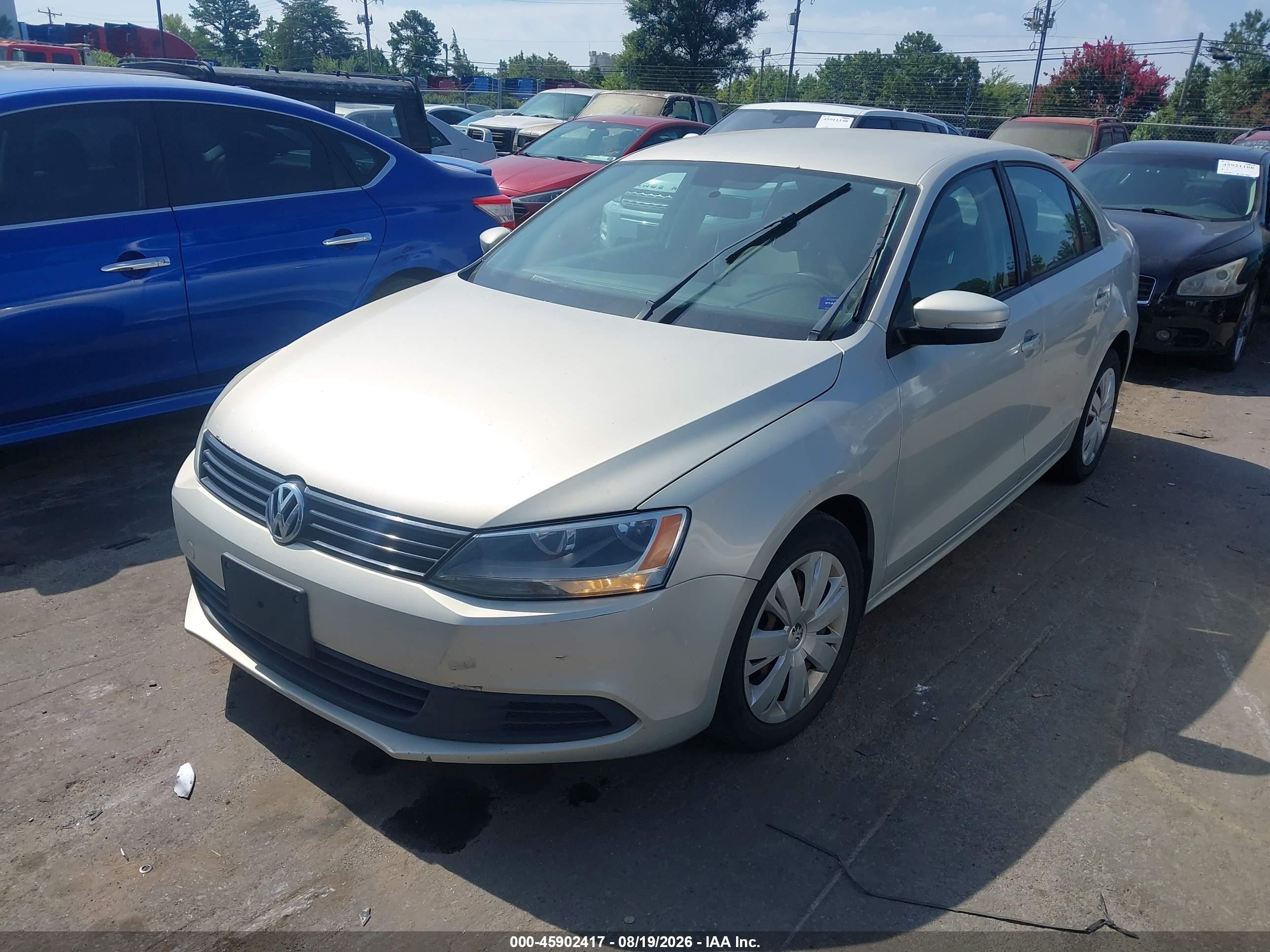2011 Volkswagen Jetta 2.5l Se Серый vin: 3VWDX7AJ0BM374425