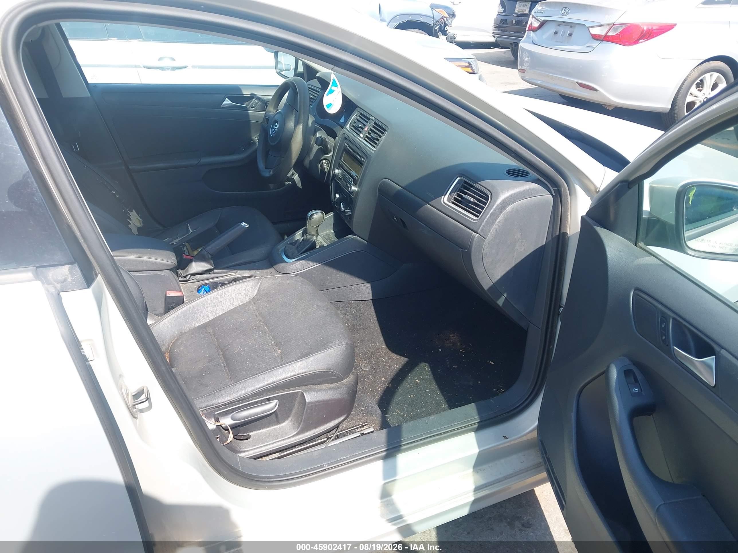2011 Volkswagen Jetta 2.5l Se Серый vin: 3VWDX7AJ0BM374425