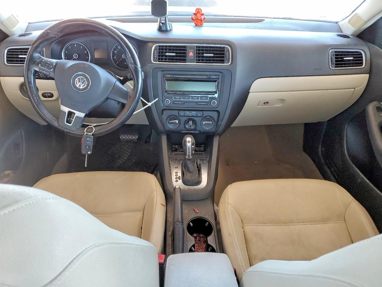 2012 Volkswagen Jetta Se Tan vin: 3VWDX7AJ0CM077916