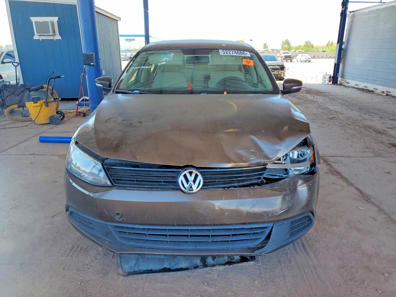 2012 Volkswagen Jetta Se Tan vin: 3VWDX7AJ0CM077916