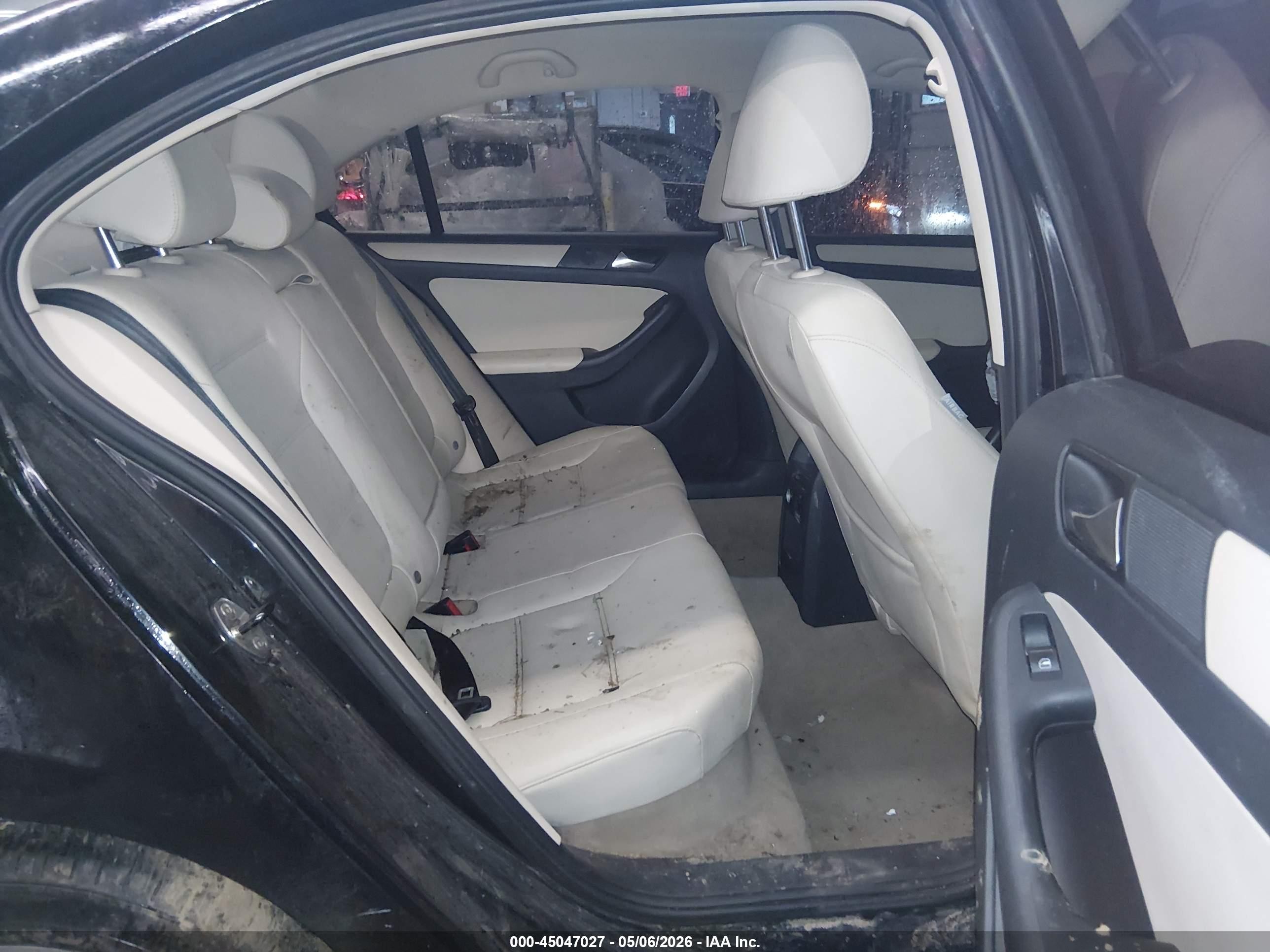 2012 Volkswagen Jetta 2.5l Se Черный vin: 3VWDX7AJ0CM113443