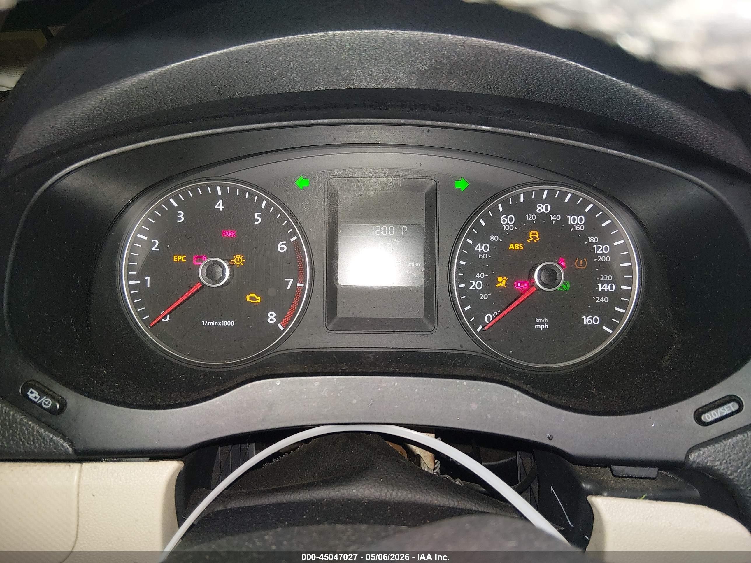 2012 Volkswagen Jetta 2.5l Se Черный vin: 3VWDX7AJ0CM113443