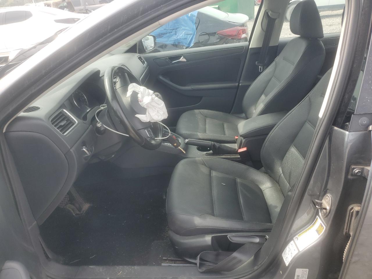 2012 Volkswagen Jetta Se Gray vin: 3VWDX7AJ0CM305980