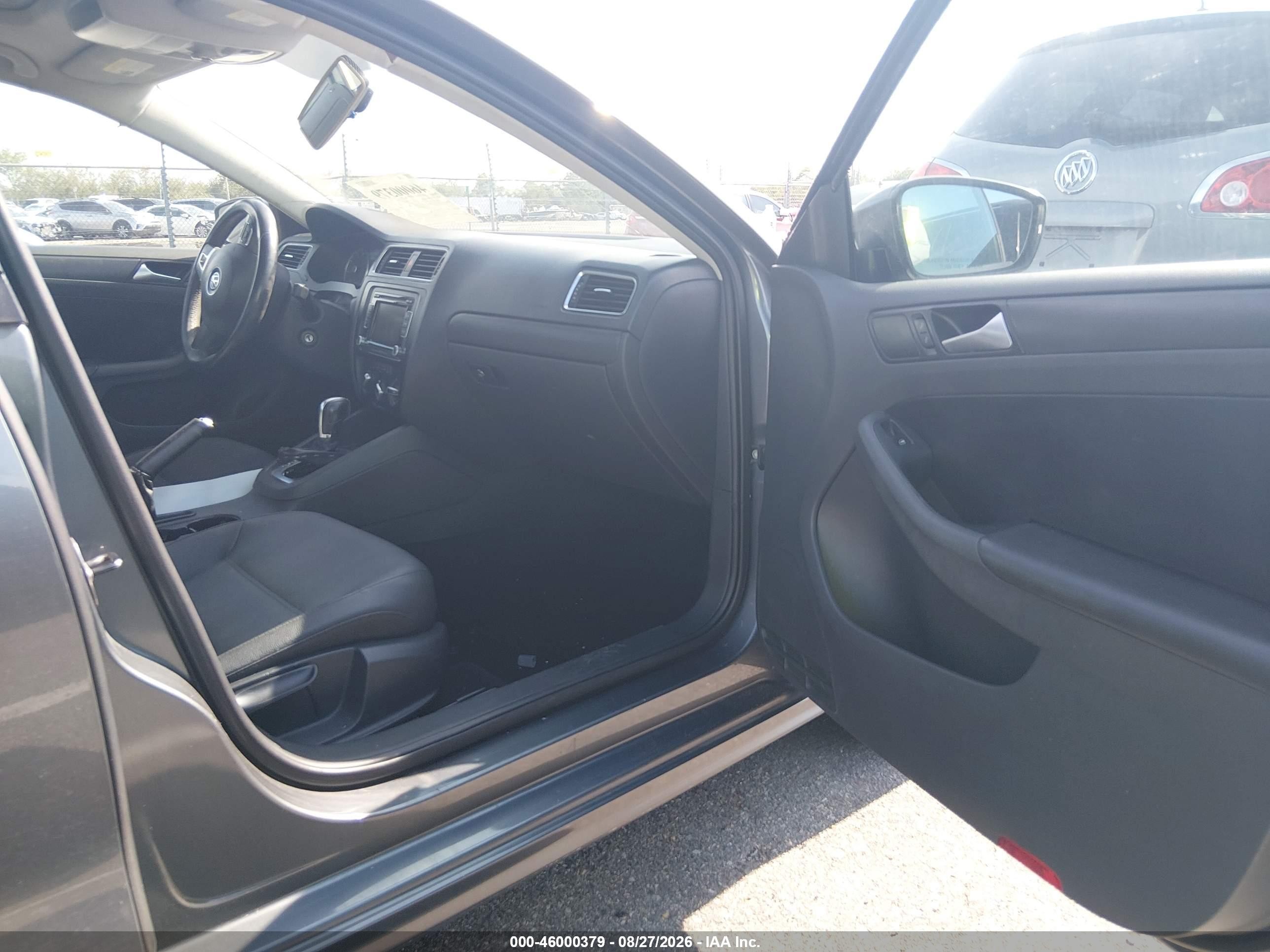 2012 Volkswagen Jetta 2.5l Se Gray vin: 3VWDX7AJ0CM413130