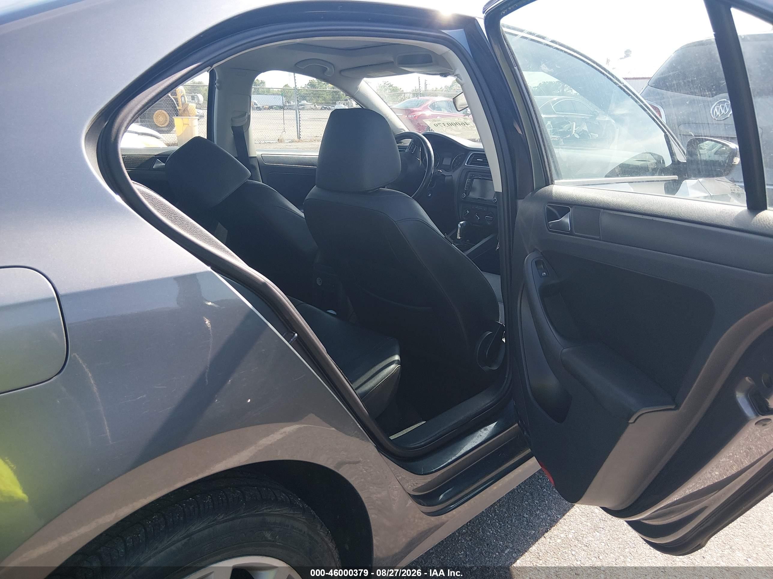 2012 Volkswagen Jetta 2.5l Se Gray vin: 3VWDX7AJ0CM413130