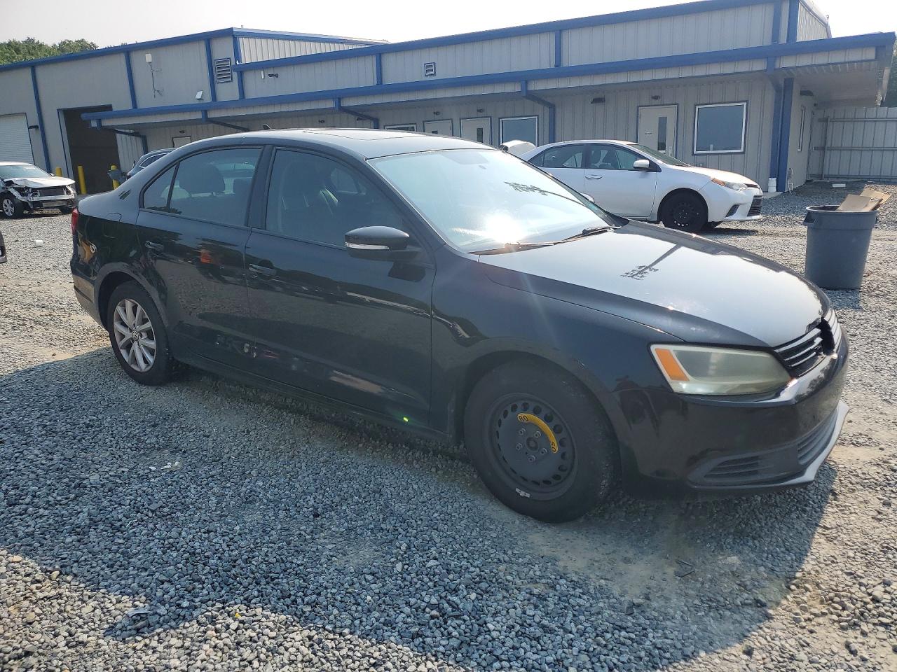 2012 Volkswagen Jetta Se Черный vin: 3VWDX7AJ0CM418909
