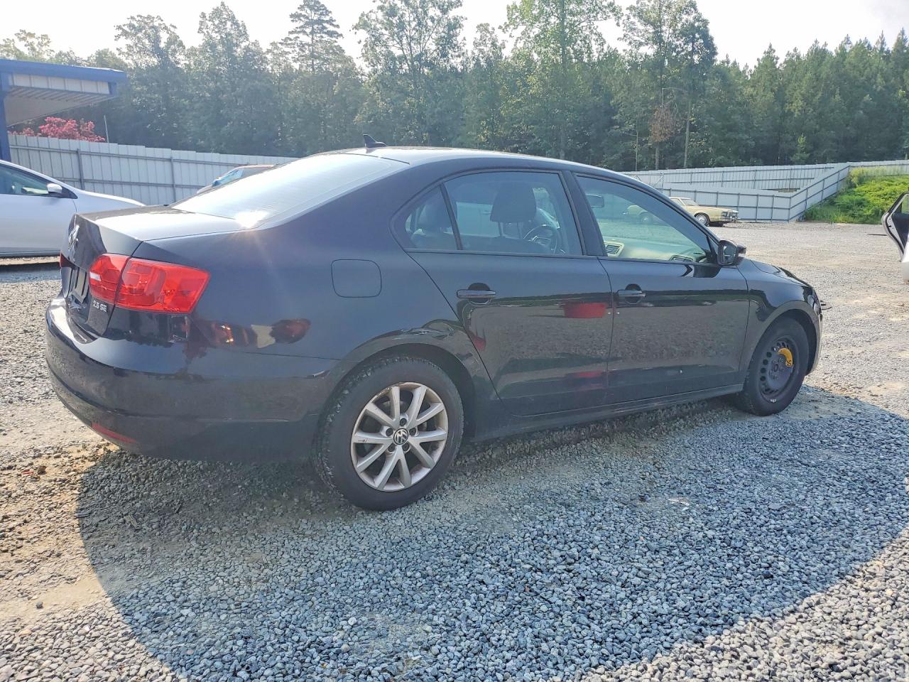 2012 Volkswagen Jetta Se Черный vin: 3VWDX7AJ0CM418909