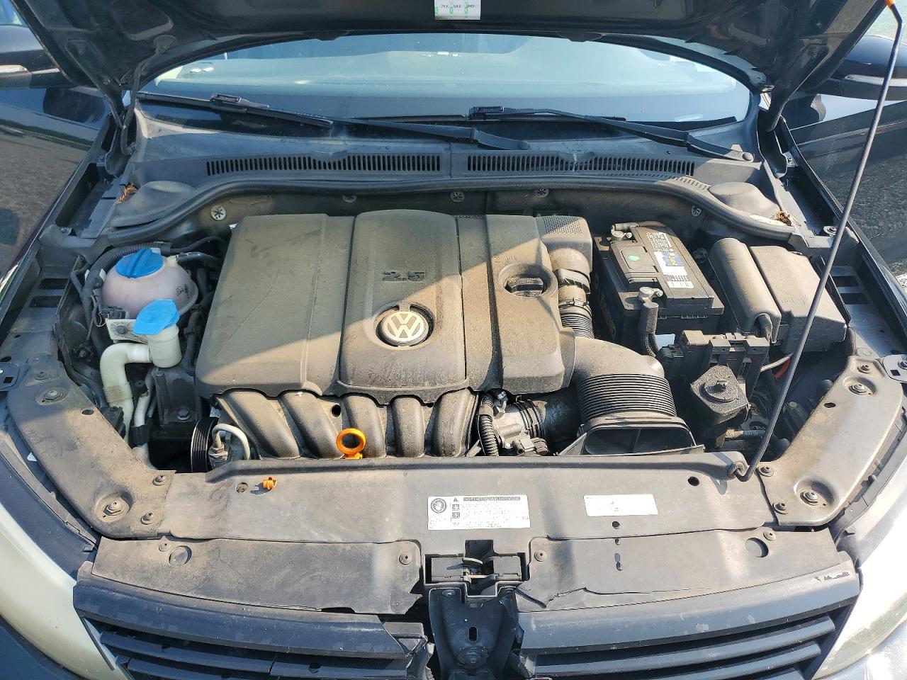 2012 Volkswagen Jetta Se Черный vin: 3VWDX7AJ0CM418909