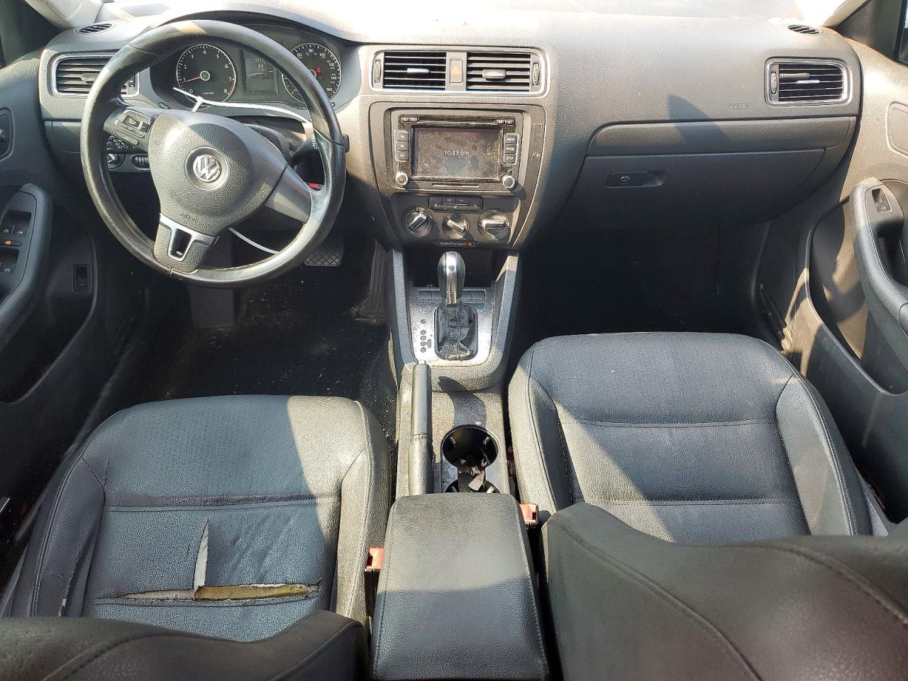 2012 Volkswagen Jetta Se Черный vin: 3VWDX7AJ0CM418909