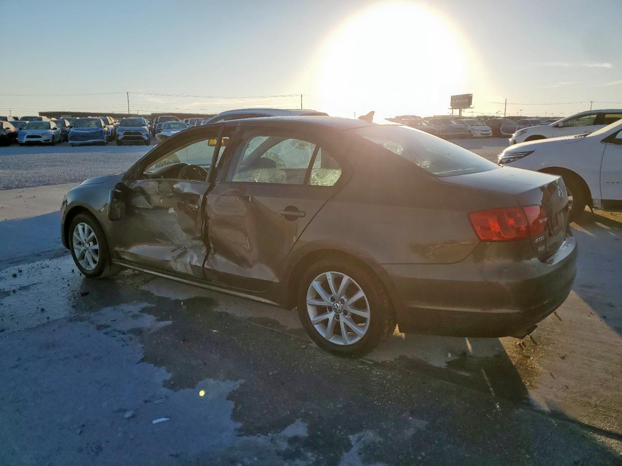 2012 Volkswagen Jetta Se Коричневый vin: 3VWDX7AJ0CM461758