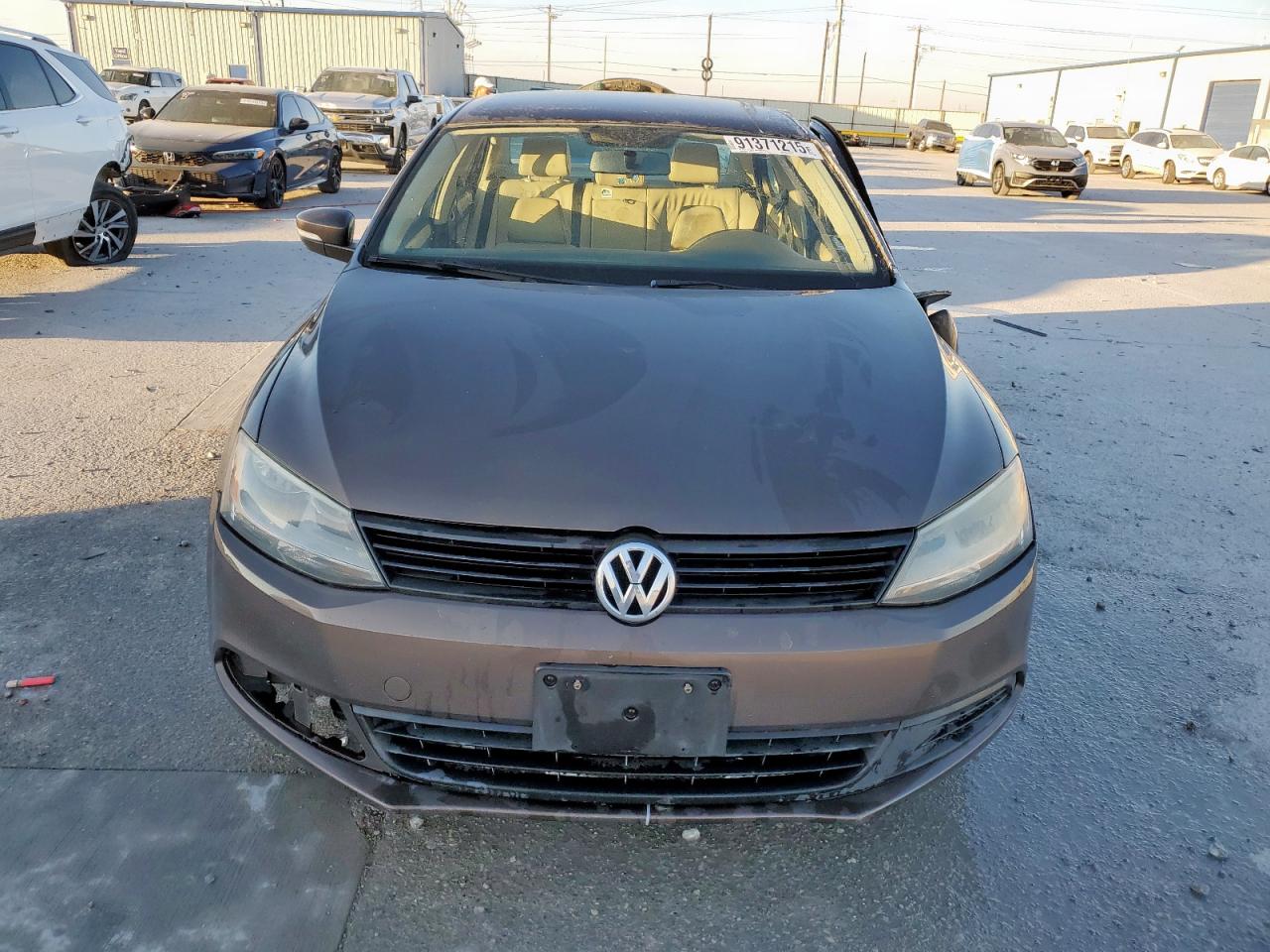 2012 Volkswagen Jetta Se Коричневый vin: 3VWDX7AJ0CM461758
