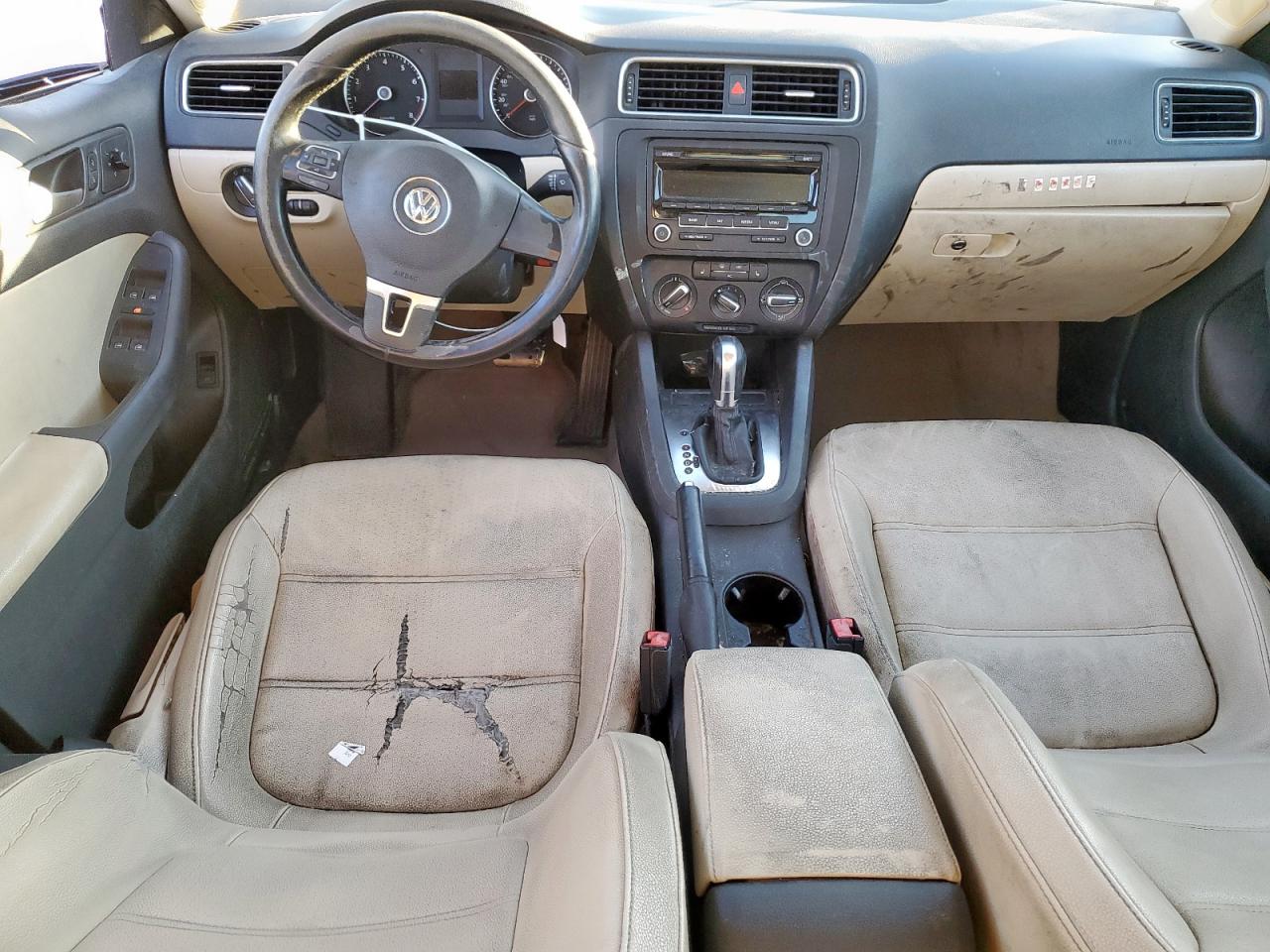 2012 Volkswagen Jetta Se Коричневый vin: 3VWDX7AJ0CM461758