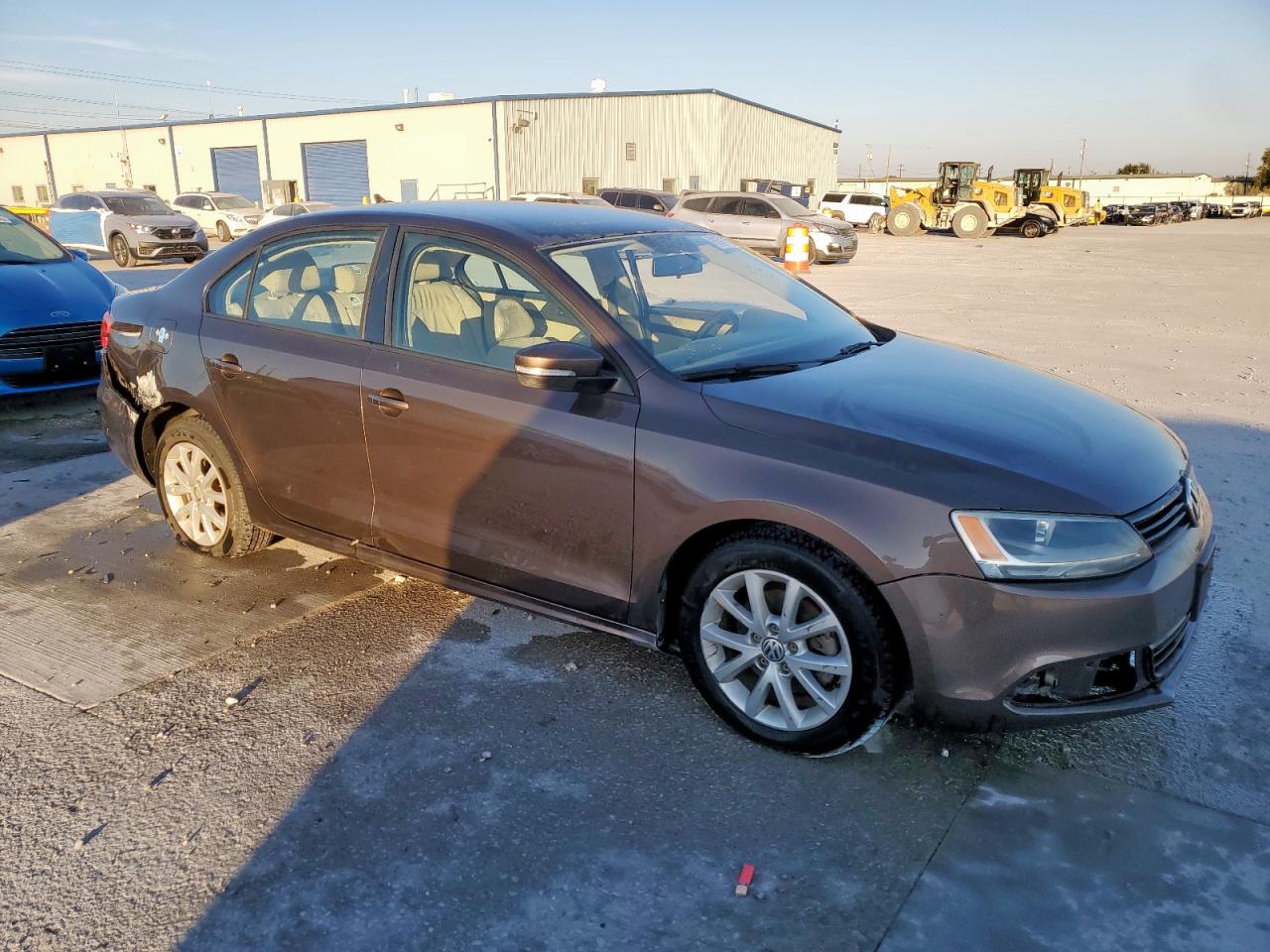 2012 Volkswagen Jetta Se Коричневый vin: 3VWDX7AJ0CM461758