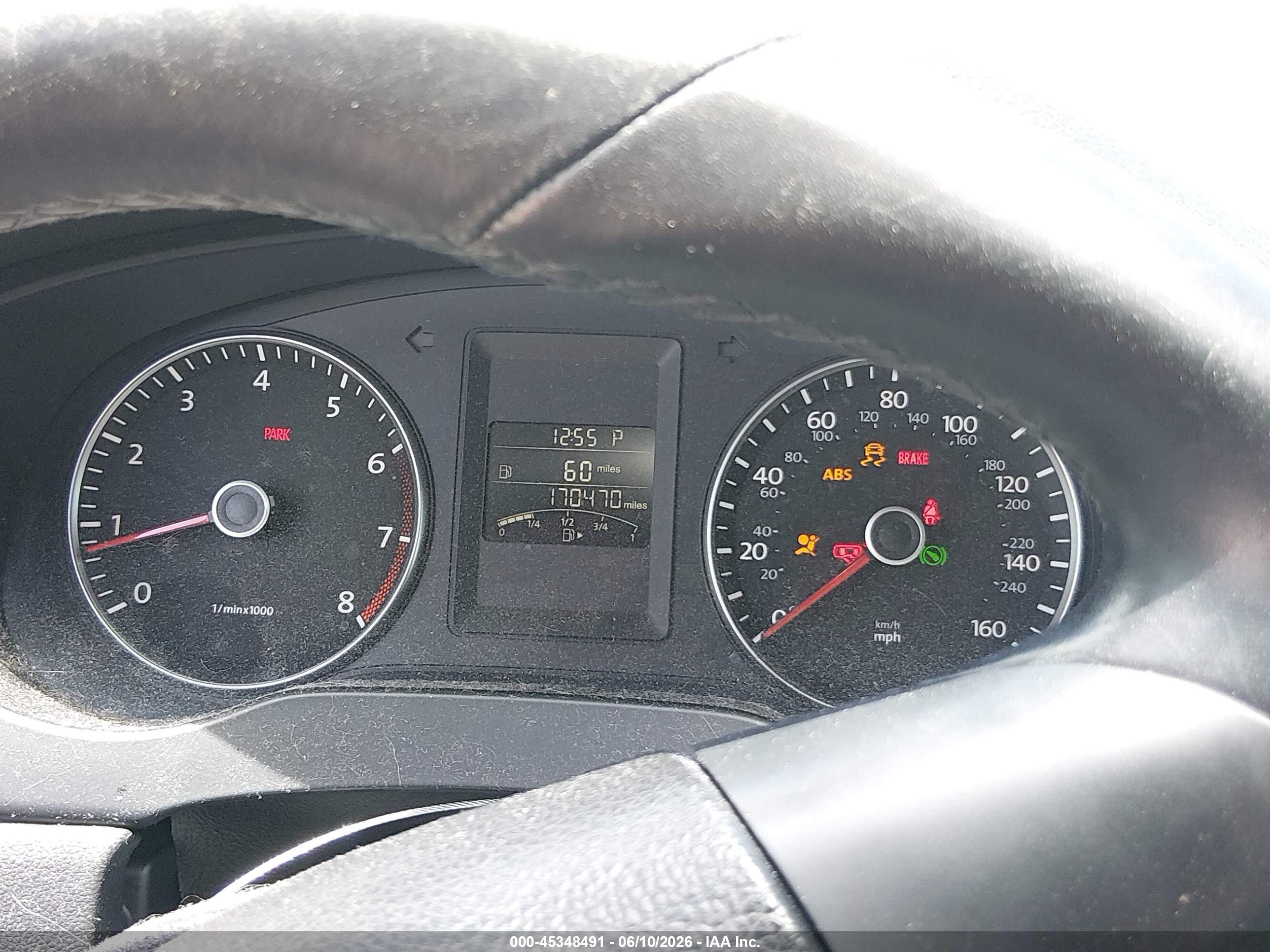 2013 Volkswagen Jetta 2.5l Se Gray vin: 3VWDX7AJ0DM258323