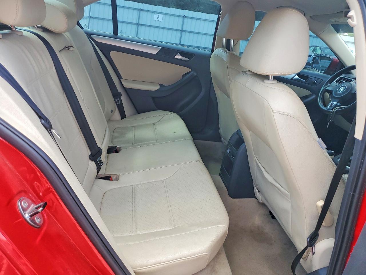 2013 Volkswagen Jetta Se Red vin: 3VWDX7AJ0DM289071