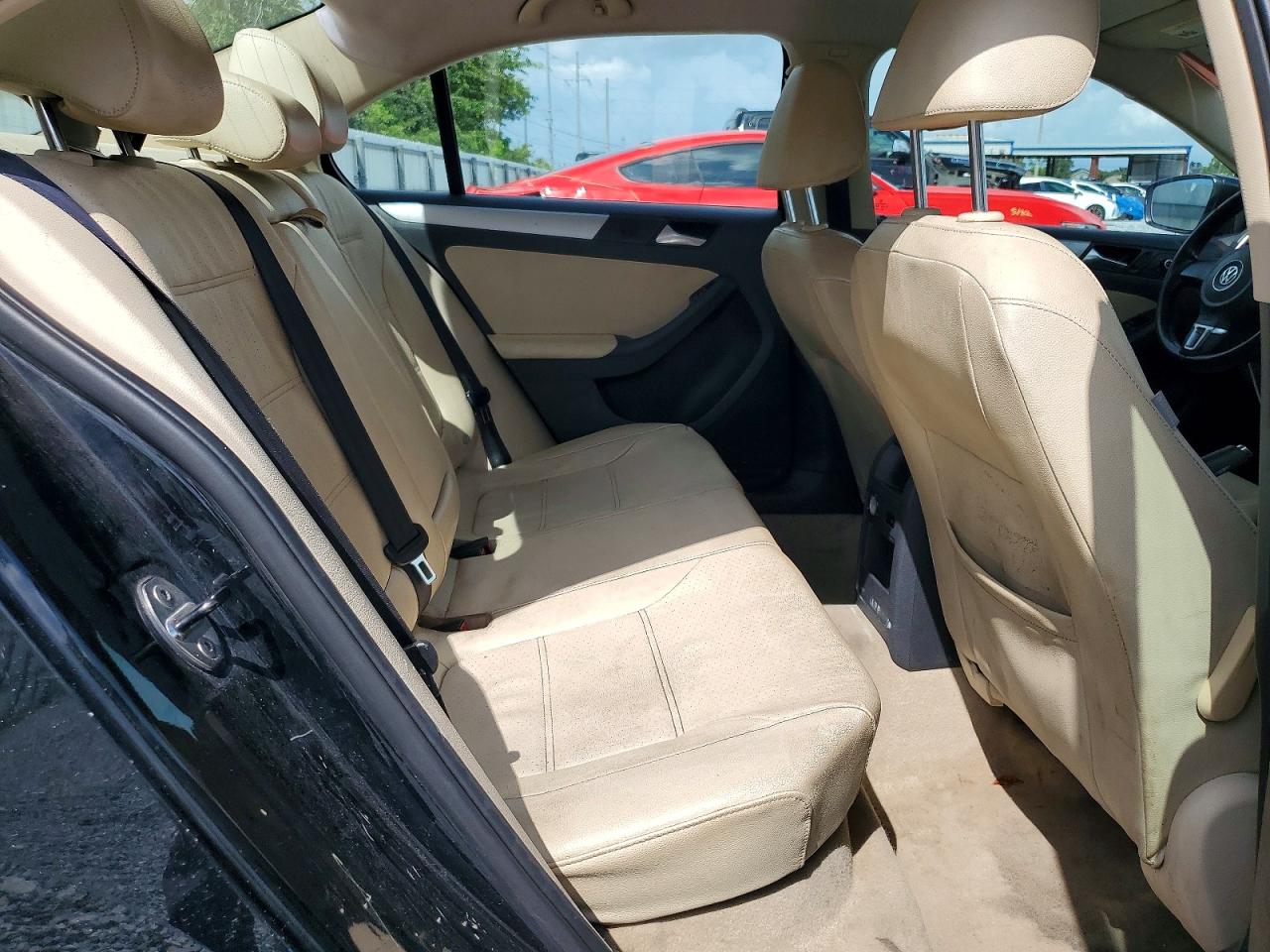 2013 Volkswagen Jetta Se Black vin: 3VWDX7AJ0DM297915