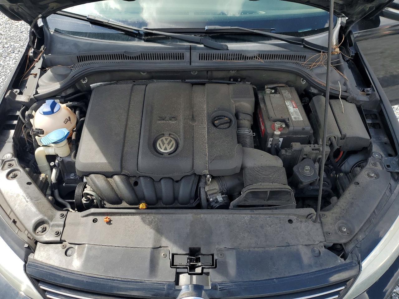 2013 Volkswagen Jetta Se Black vin: 3VWDX7AJ0DM297915