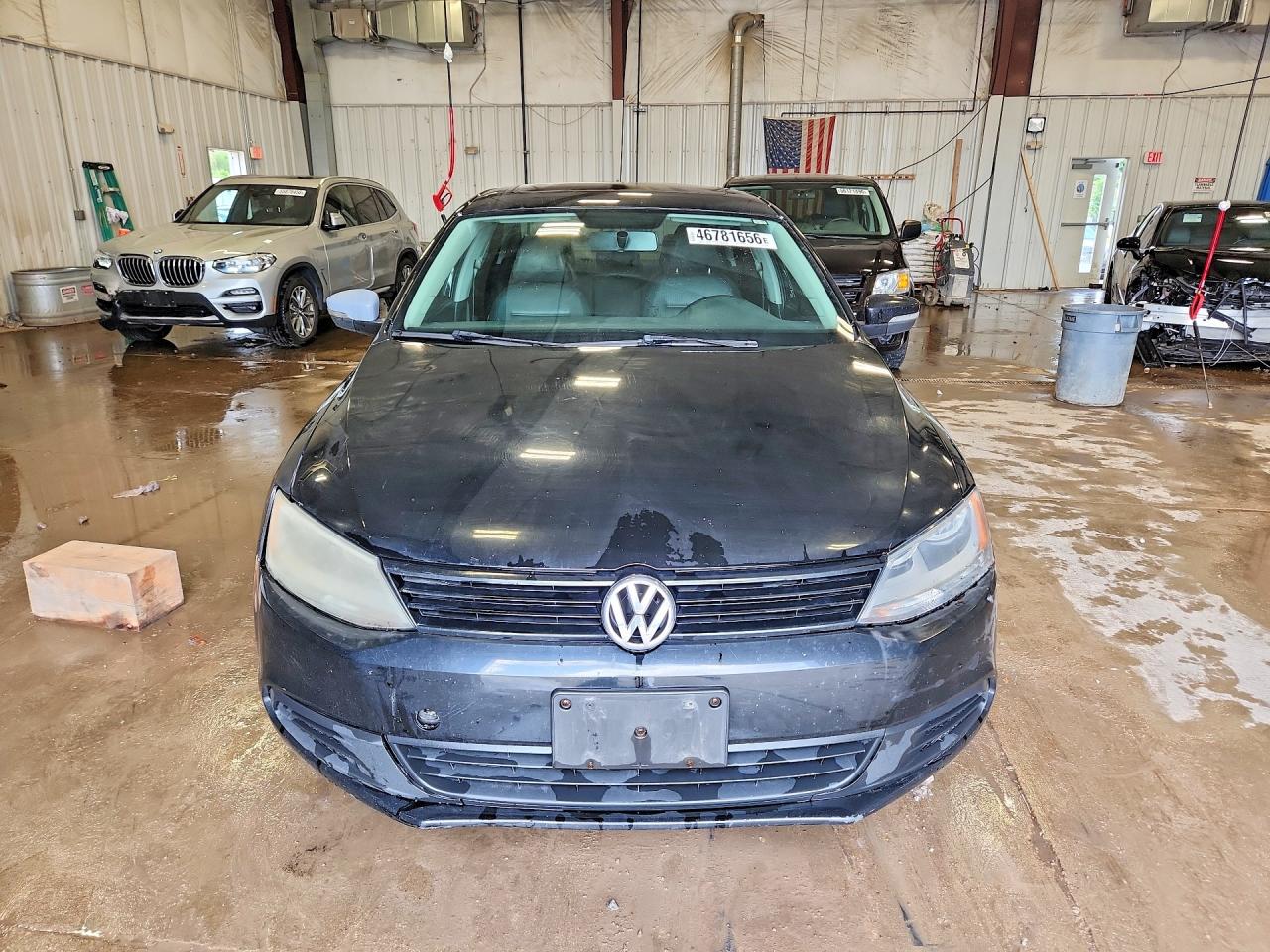 2011 Volkswagen Jetta Se Black vin: 3VWDX7AJ1BM315383