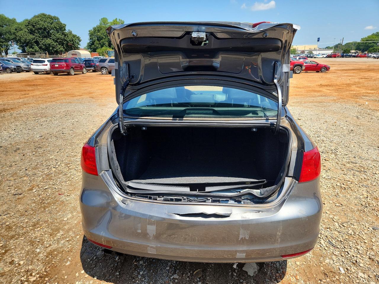 2011 Volkswagen Jetta Se Gray vin: 3VWDX7AJ1BM338453