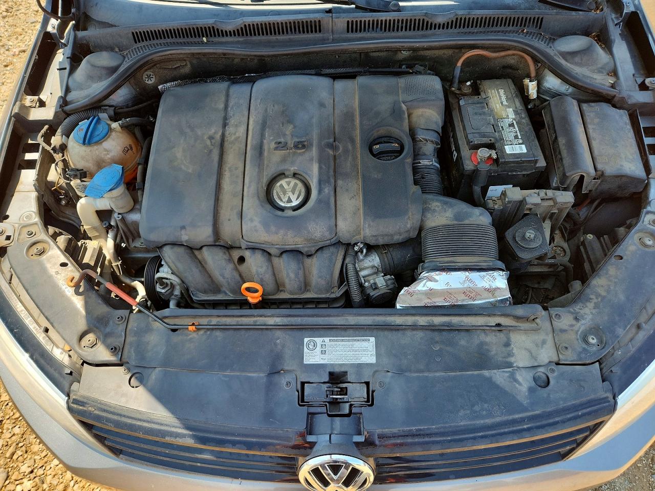 2011 Volkswagen Jetta Se Gray vin: 3VWDX7AJ1BM338453
