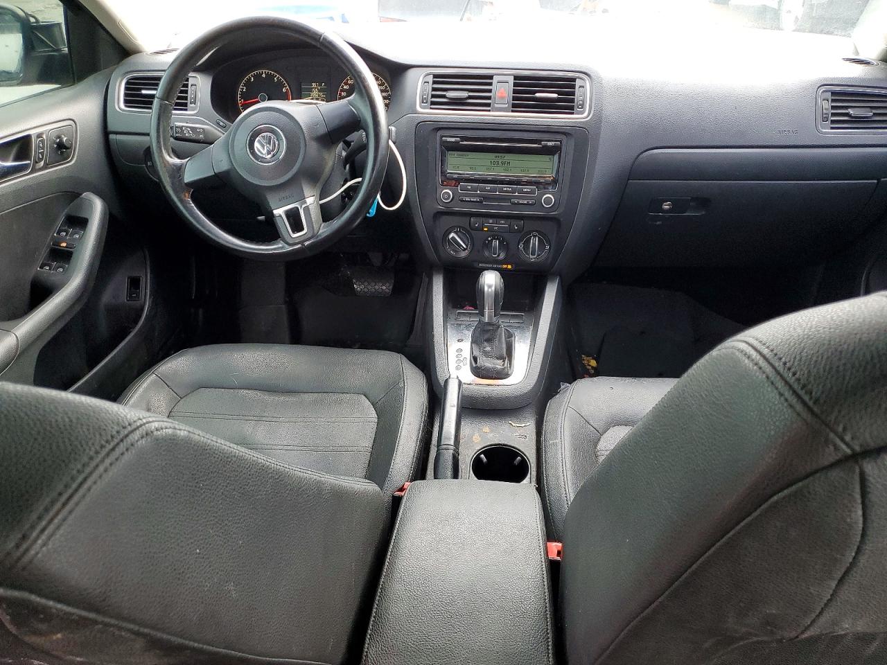 2011 Volkswagen Jetta Se Черный vin: 3VWDX7AJ1BM341837