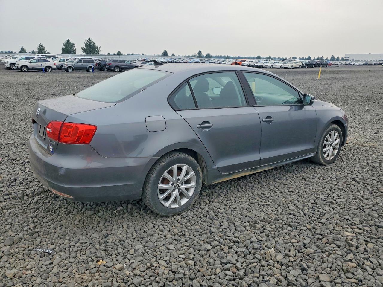 2011 Volkswagen Jetta Se Серый vin: 3VWDX7AJ1BM396417