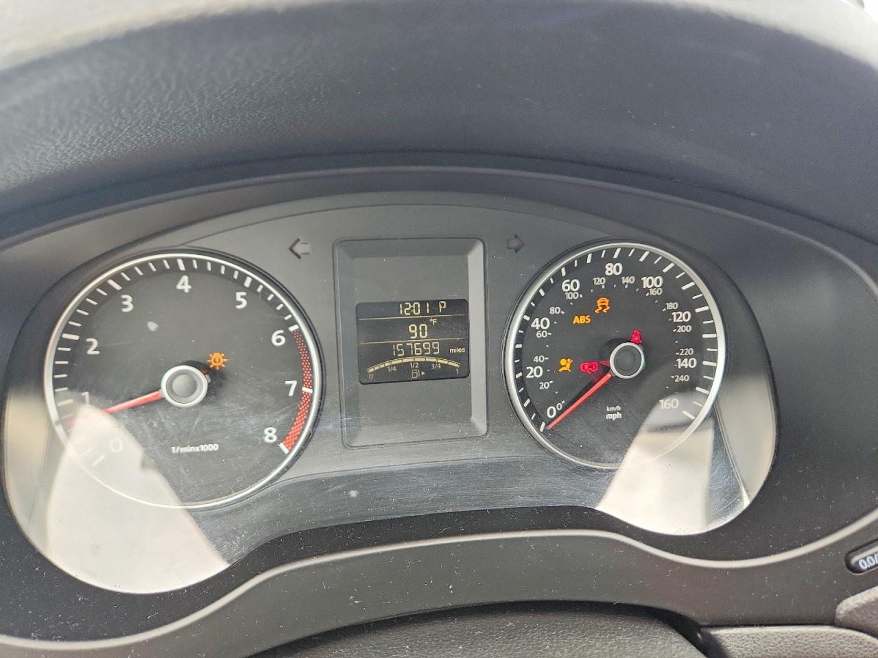 2012 Volkswagen Jetta Se Gray vin: 3VWDX7AJ1CM343864