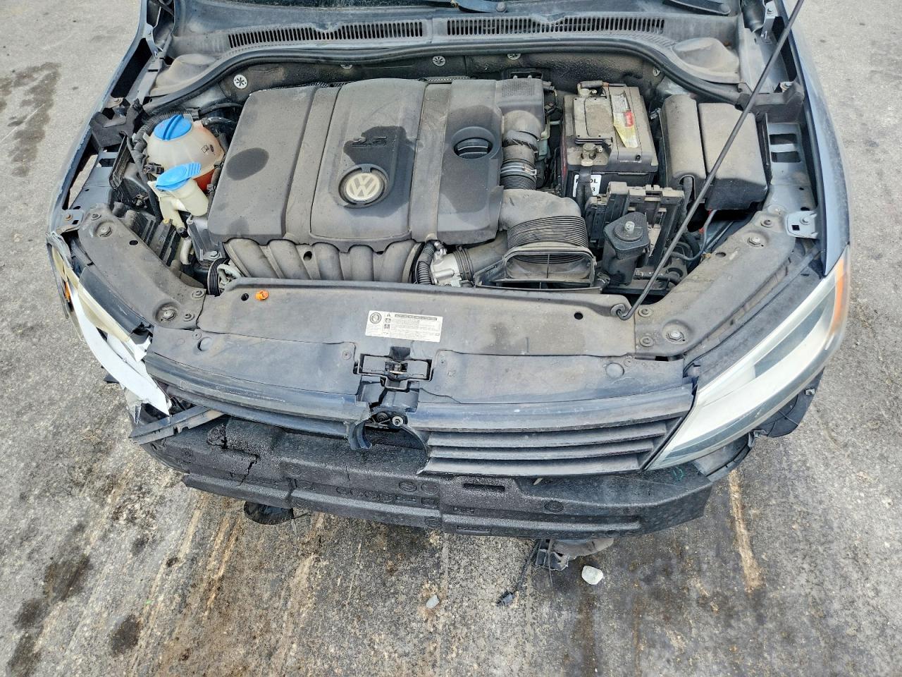 2012 Volkswagen Jetta Se Gray vin: 3VWDX7AJ1CM343864