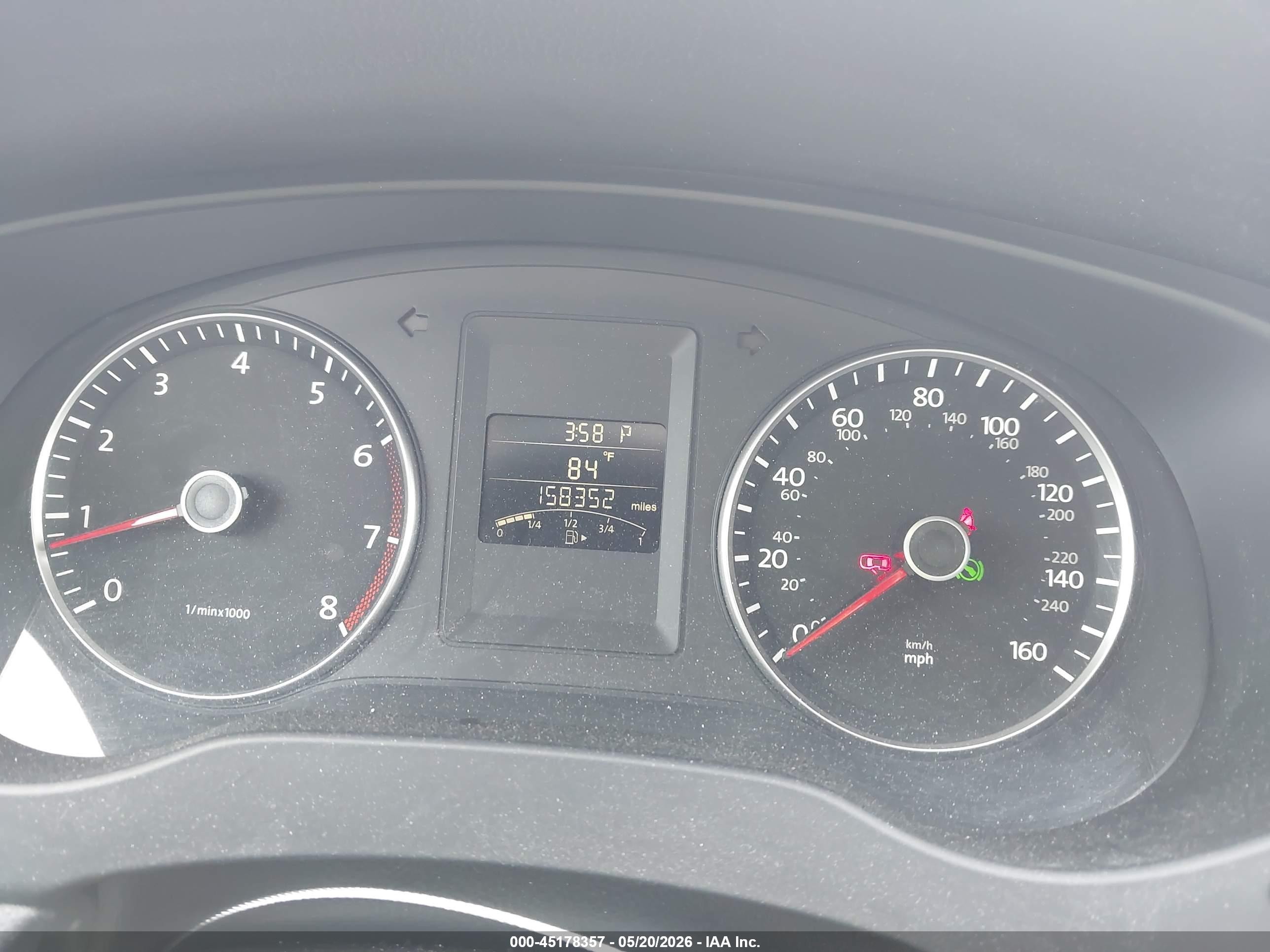 2012 Volkswagen Jetta 2.5l Se White vin: 3VWDX7AJ1CM356940