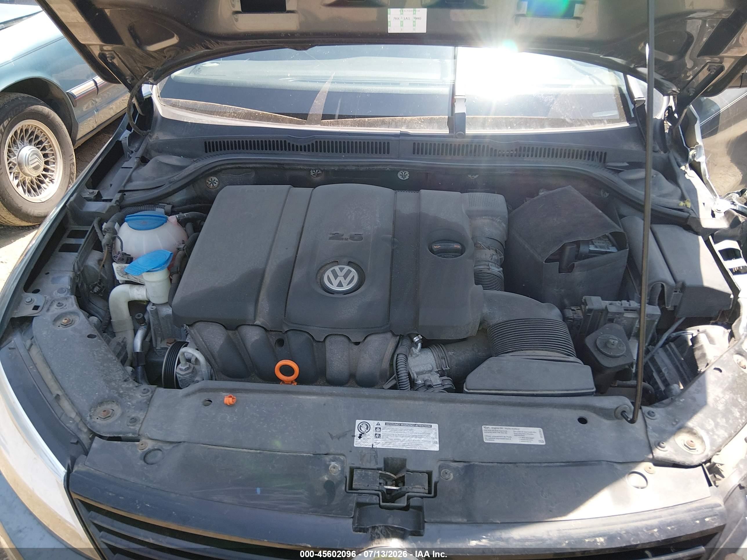 2012 Volkswagen Jetta 2.5l Se Gray vin: 3VWDX7AJ1CM362169