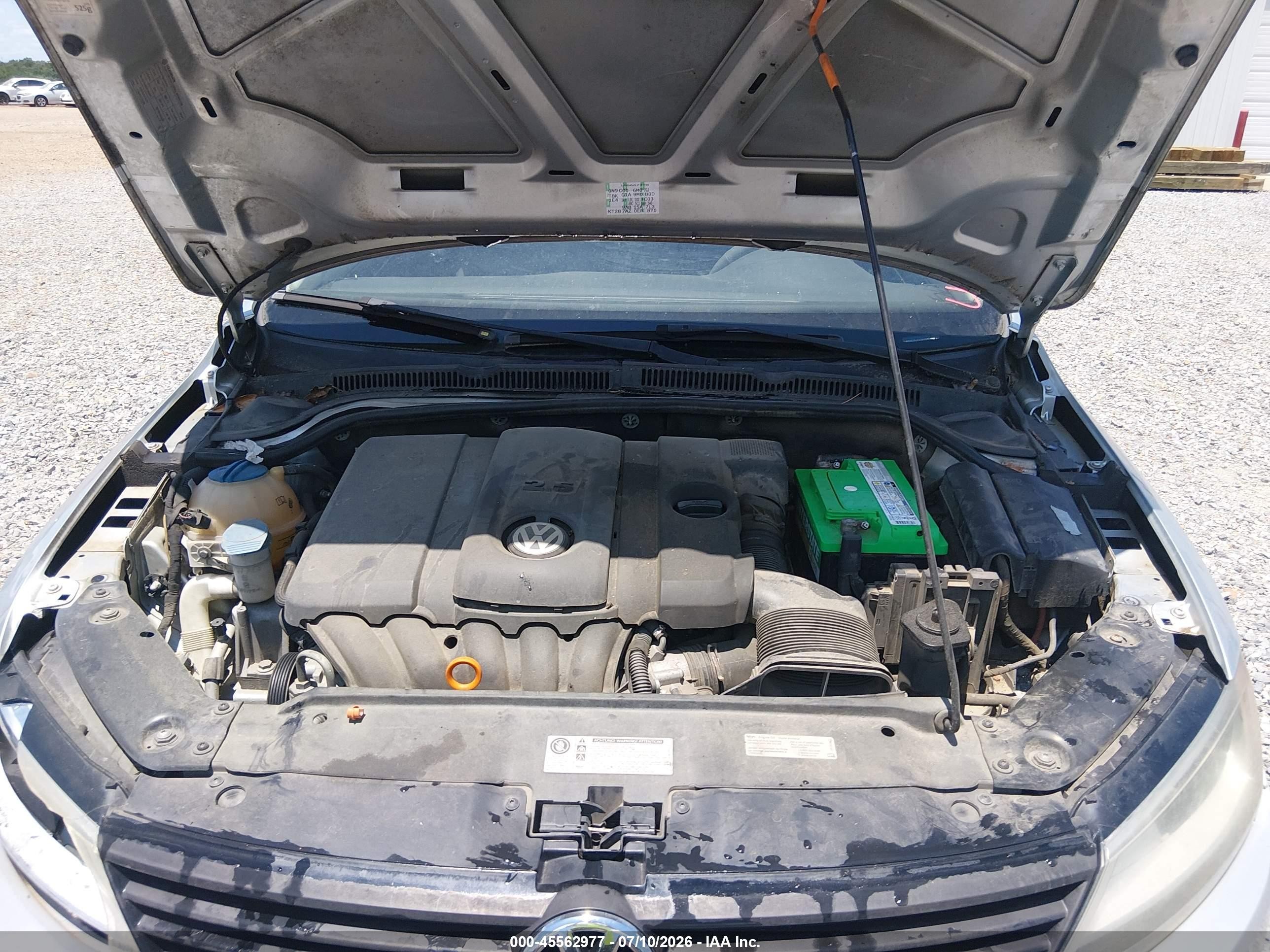 2012 Volkswagen Jetta 2.5l Se Gray vin: 3VWDX7AJ1CM455760