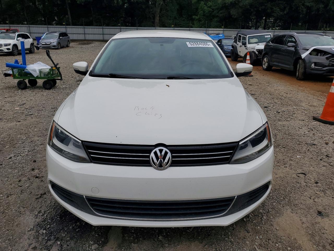 2013 Volkswagen Jetta Se Белый vin: 3VWDX7AJ1DM252742