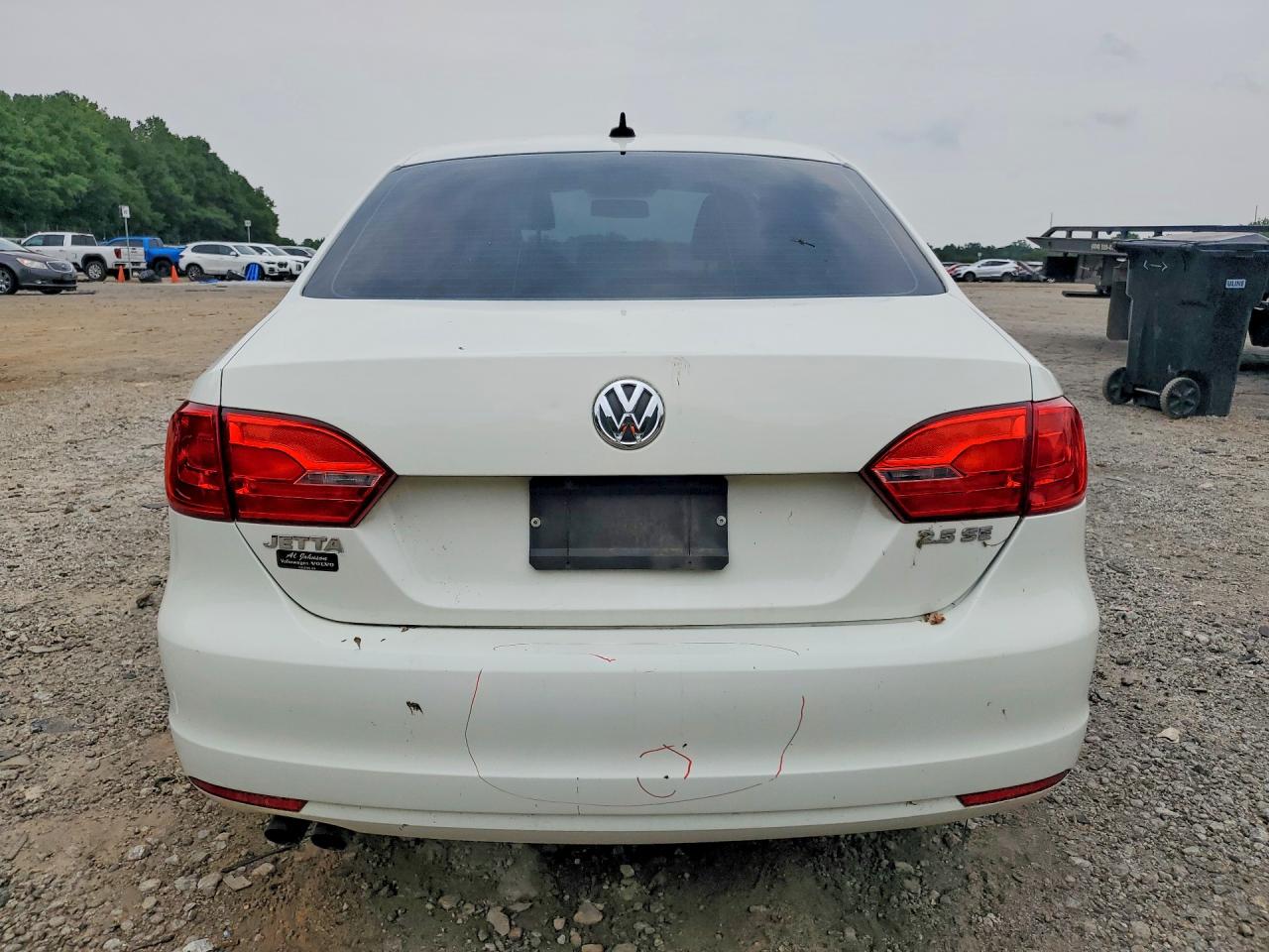 2013 Volkswagen Jetta Se Белый vin: 3VWDX7AJ1DM252742